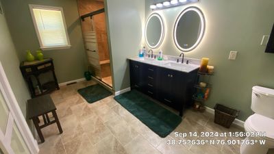 New Addition to Home using Laumber , Paint, tile , Harwood floor , cabinets , Quartz counter top .