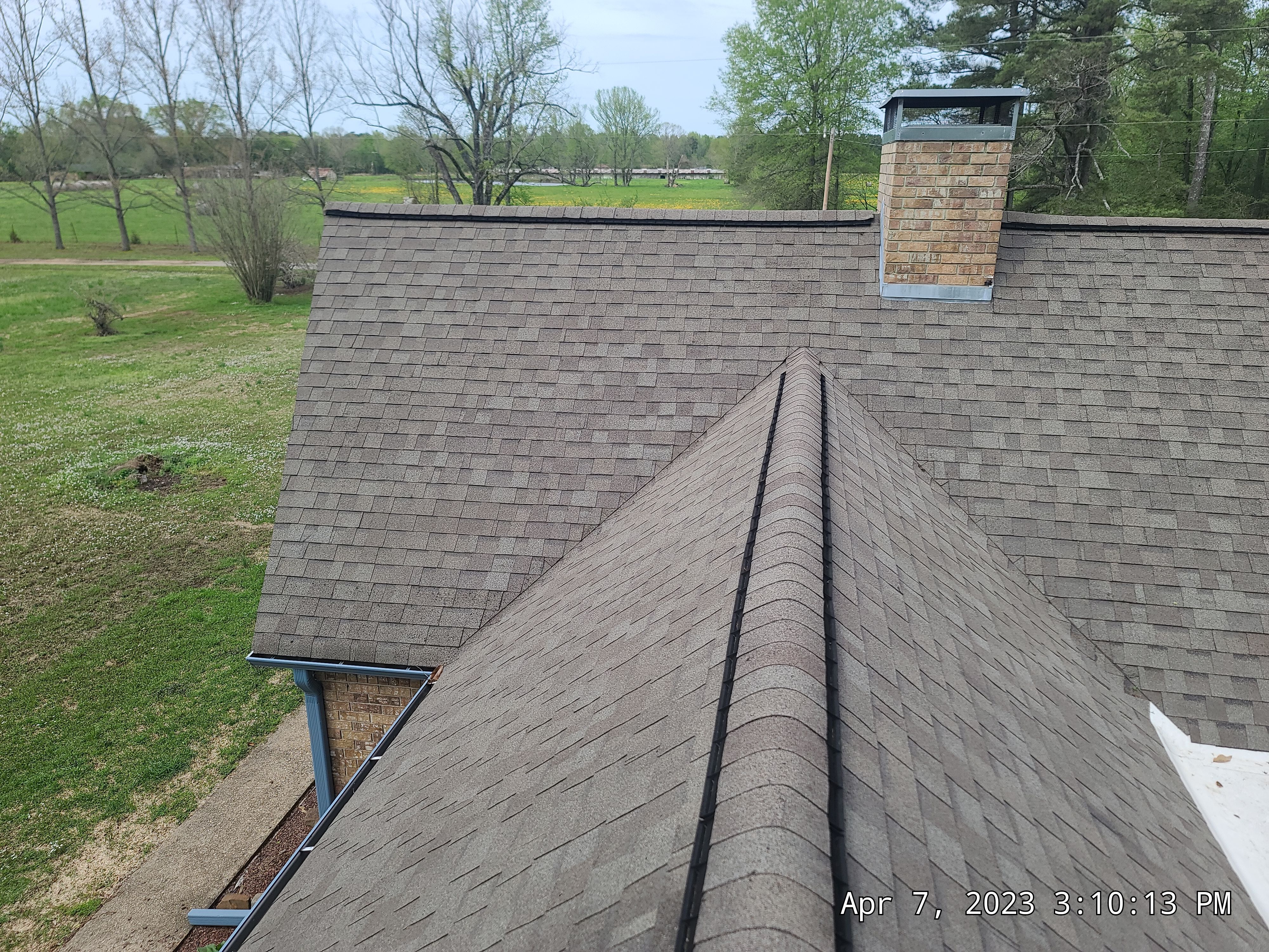 Residential Roofing Installation using 50 mil PVC by Hostetler Roofing