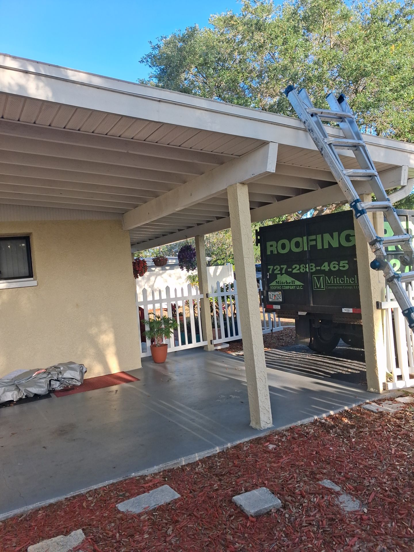 Project in St. Petersburg 33703 by Mitchell Roofing Company LLC 