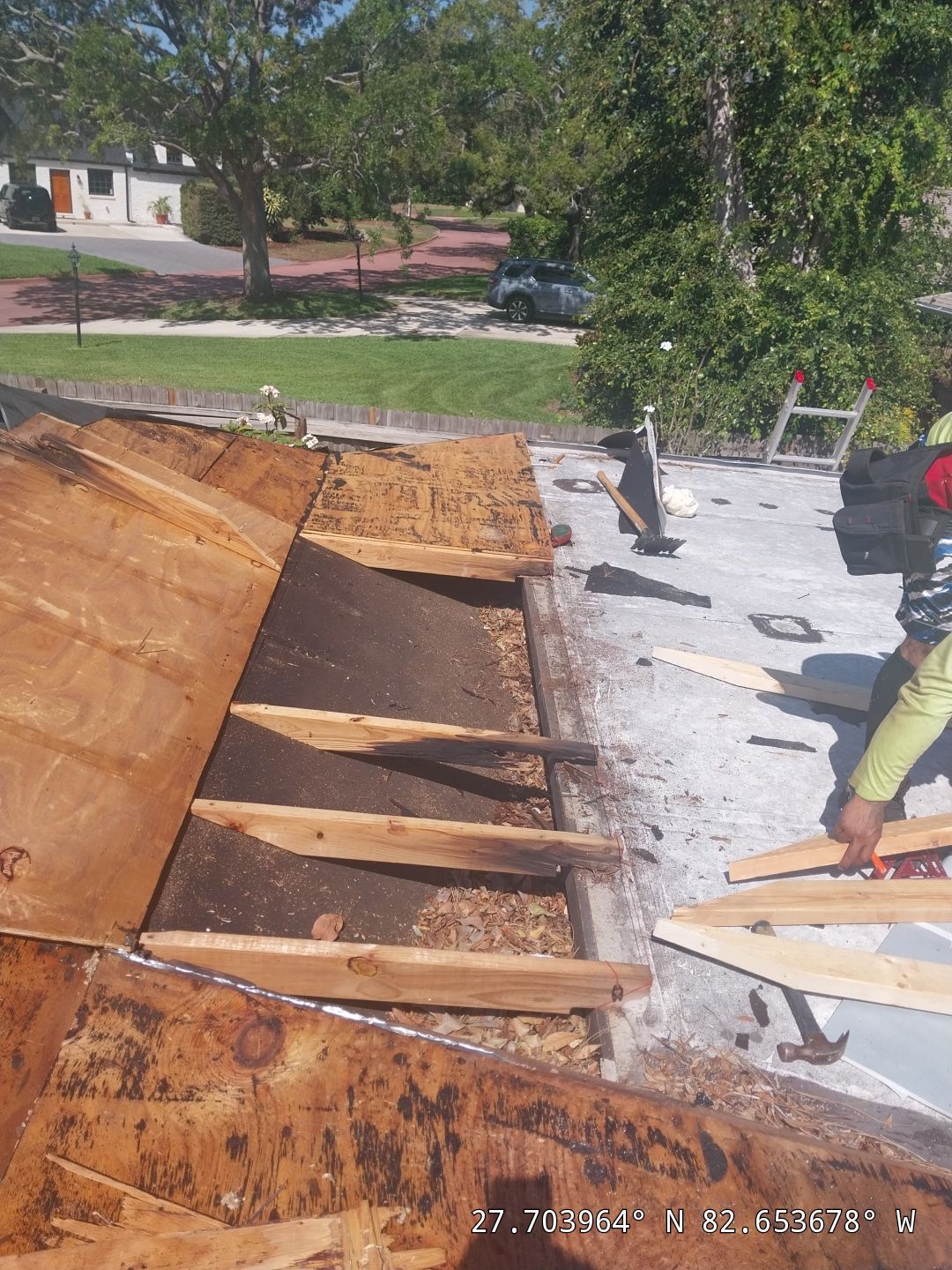 Project in St. Petersburg 33705 by Mitchell Roofing Company LLC 