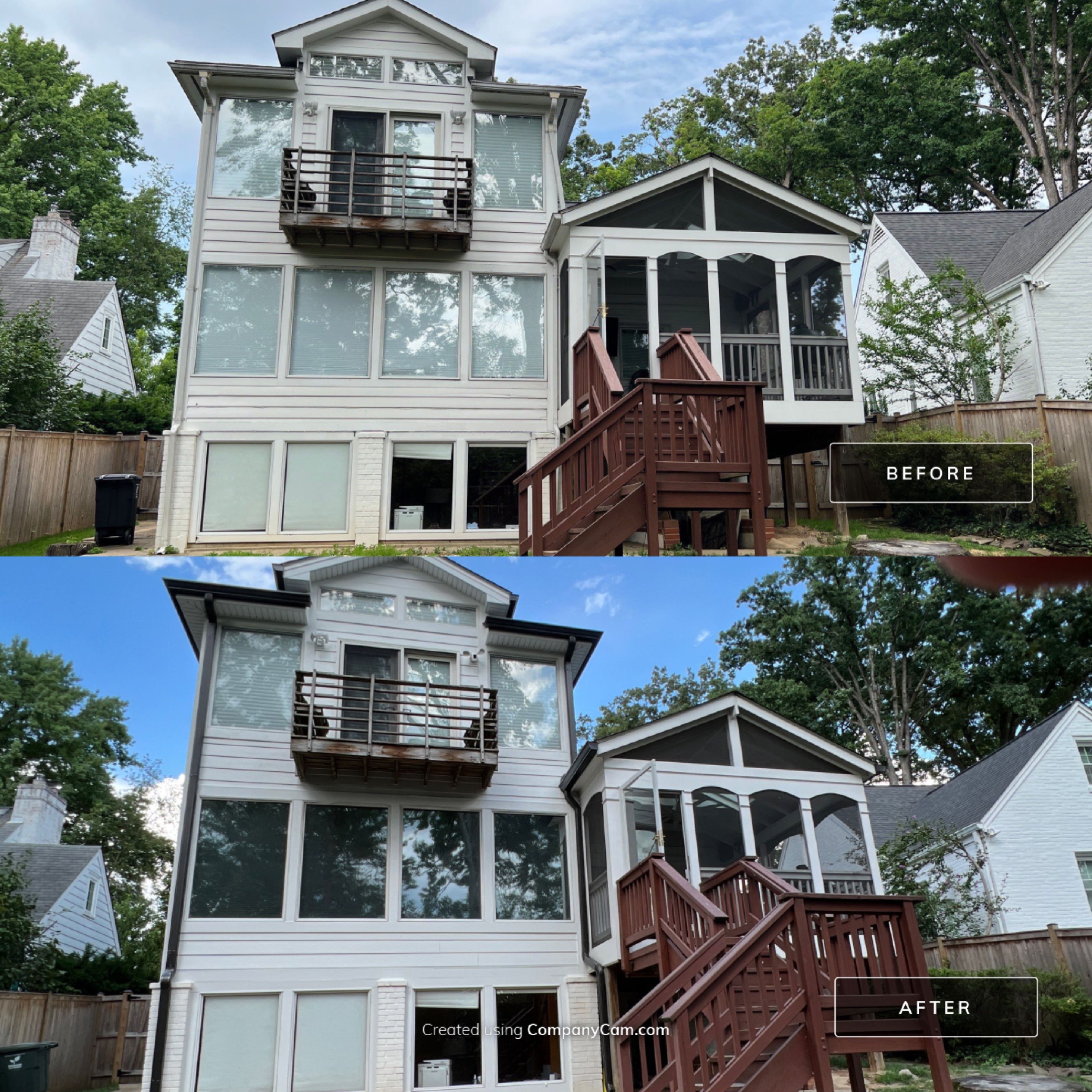 Arlington Hardie Installation - Arctic White by RM Banning, Inc.