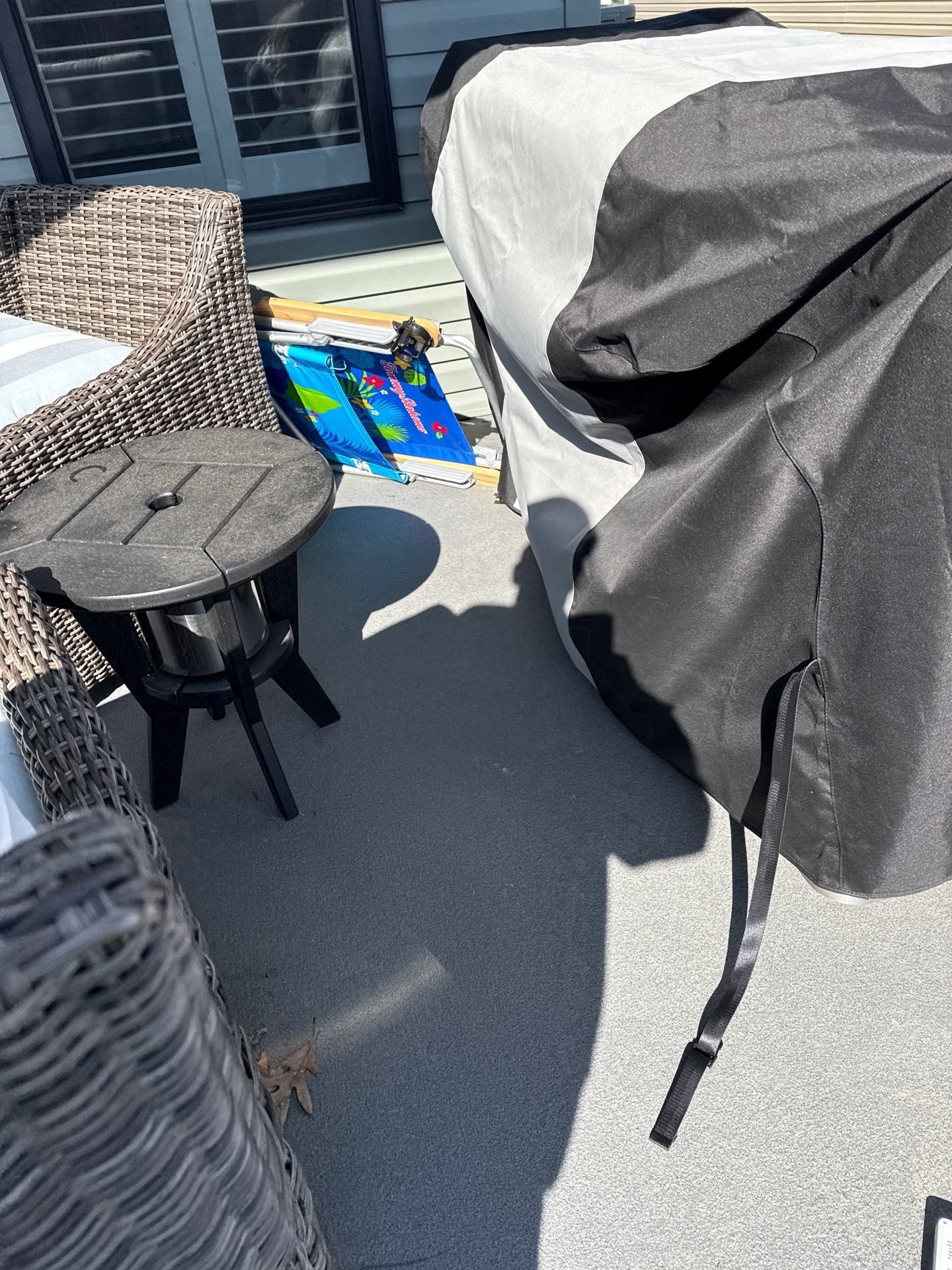 Porch + Garage Project in Evans City by Floors in a Day, Inc