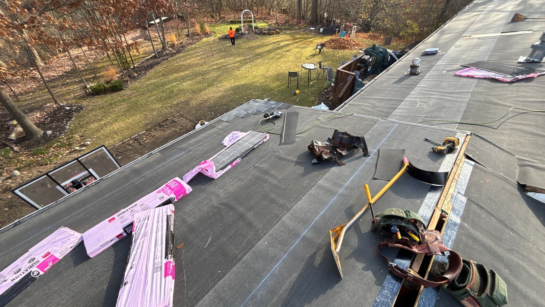 Roof Replacement using Owens Corning Estate Gray by 180 Contractors