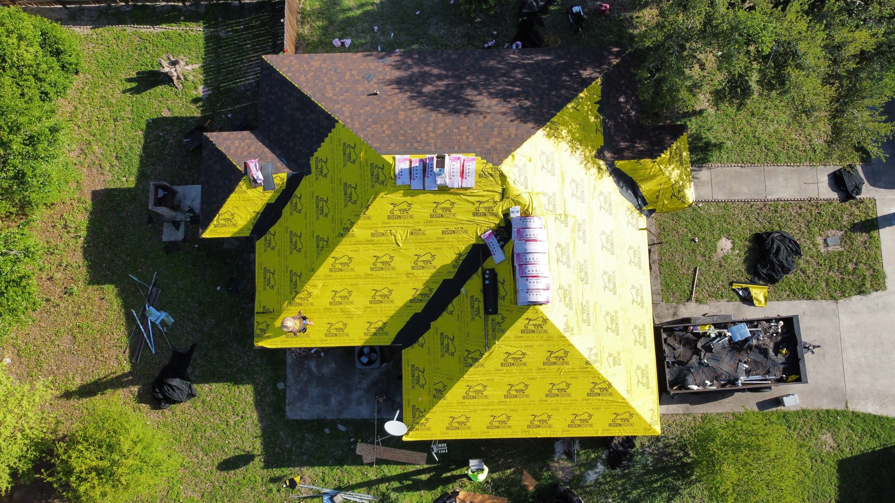Project in San Juan by Bison Roofing  