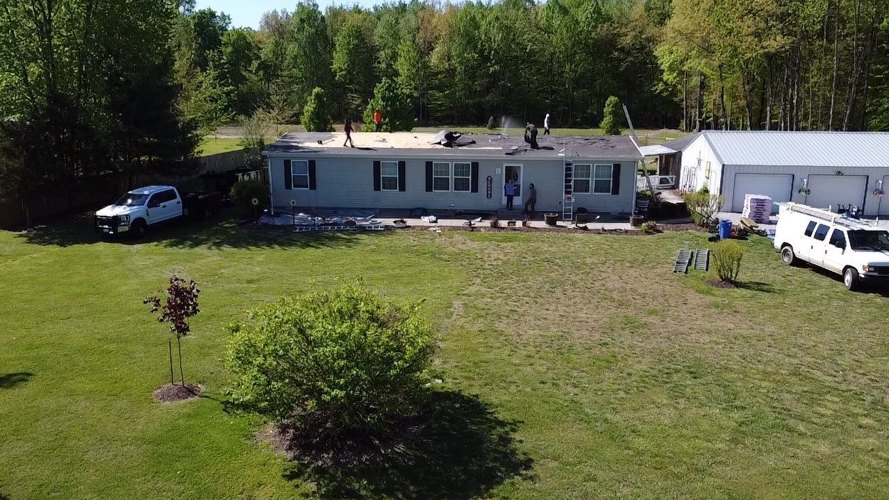 Residential Roofing Installation using Owens Corning Estate Gray Duration by Storm Contracting 
