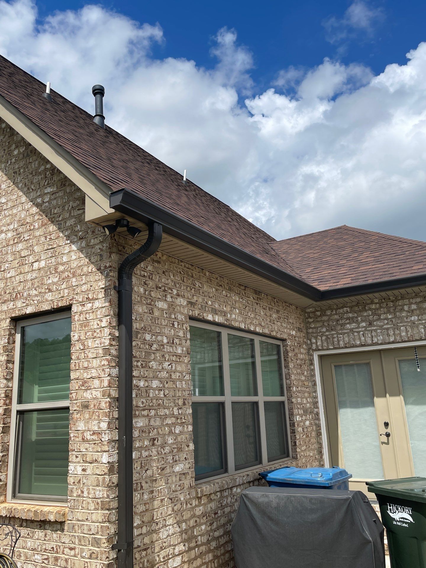 6" Seamless Gutters in Dark Bronze by Peak 2 Peak Services LLC