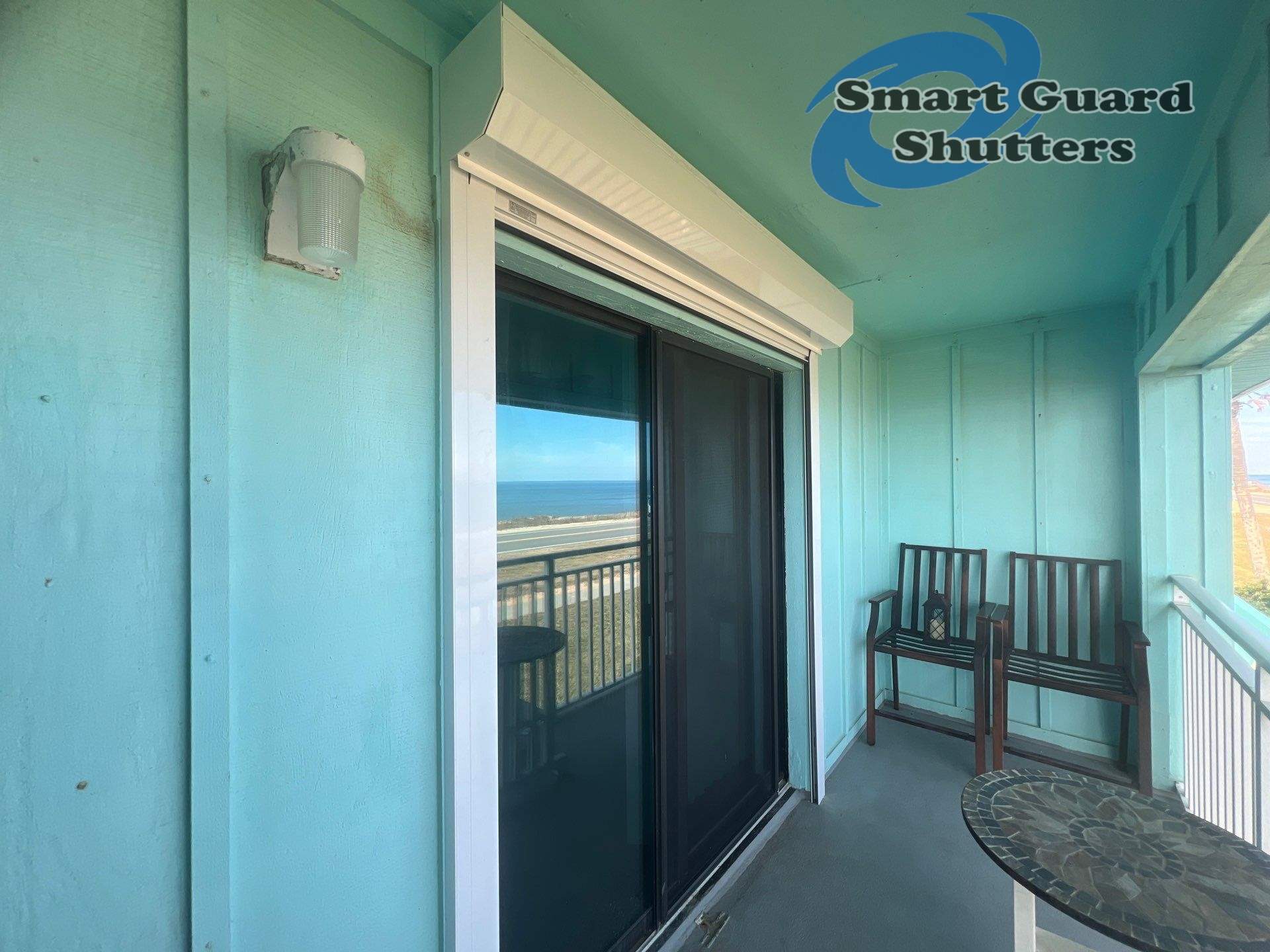 Rolling Shutters in White by Smart Guard Shutters