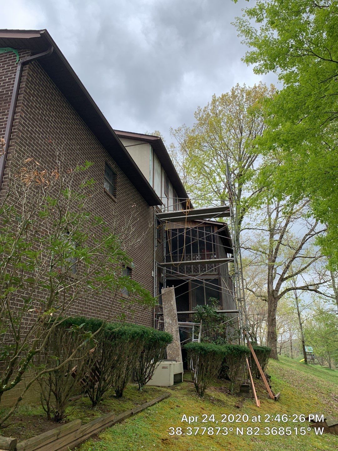 Old to New Tudor Style Fiber Cement Update  by Secure Construction Company Inc