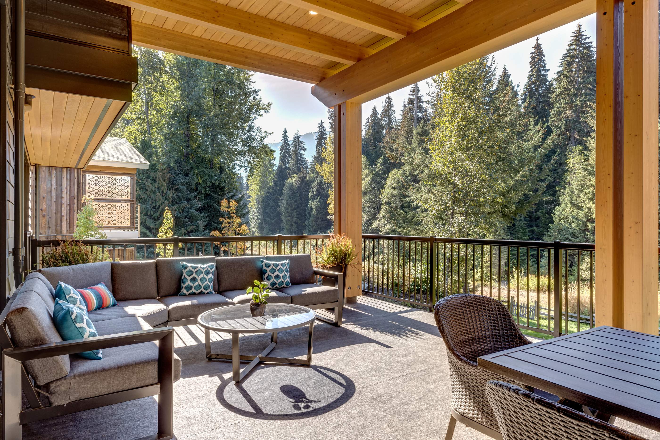 White Gold Residence – Interior & Exterior Painting + Wood Finishing- Whistler by Top Coats Professional Painting