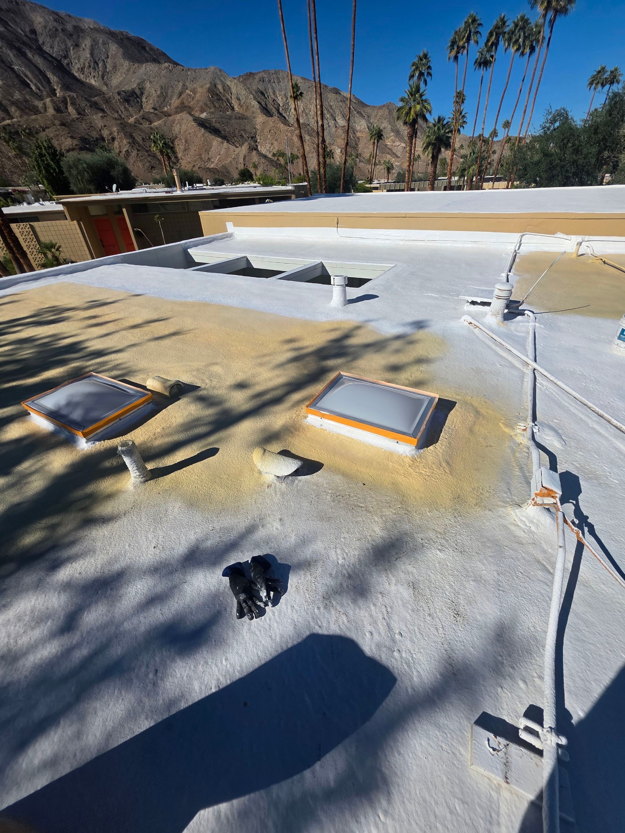 Project in Palm Desert by Desert Roof Concepts