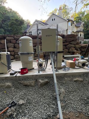 Whole-Pool Electrical Installation Feeder to Automation