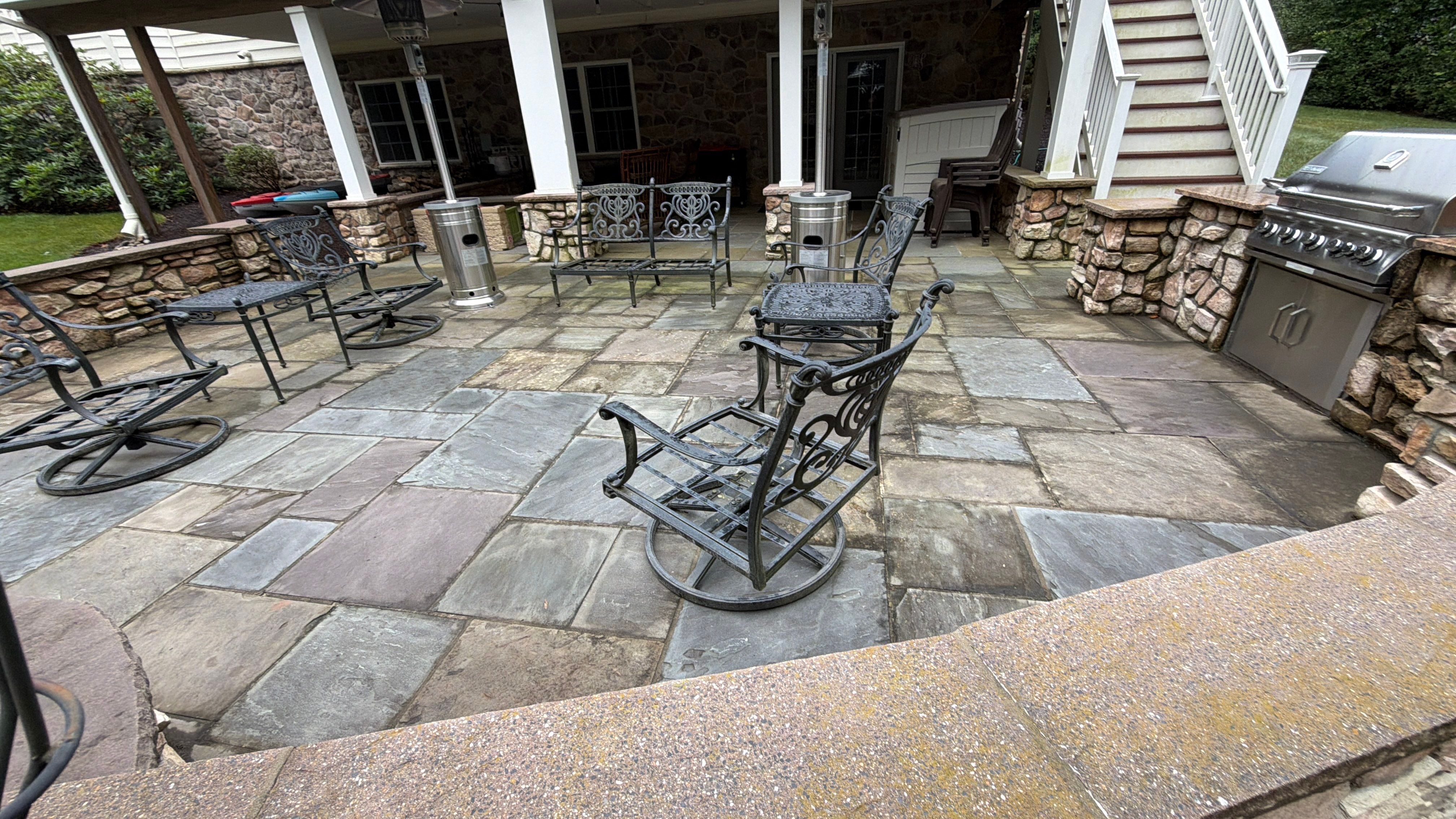 Woodbine House Washing and Outdoor Living Space Cleaning by Baltimore Pressure Washers Inc.