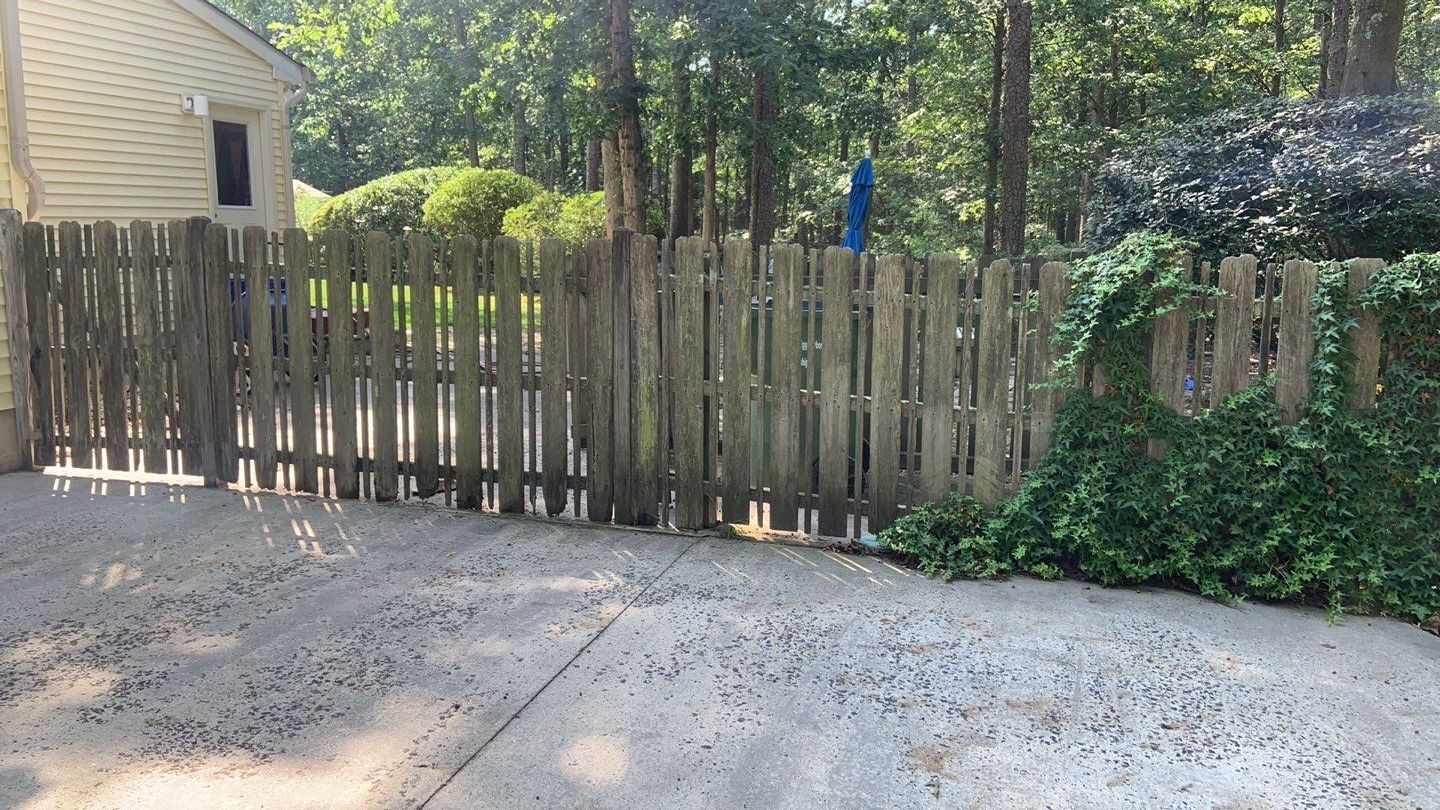Custom Fence Built using Treated Lumber by A1 NERDY HOMES LLC