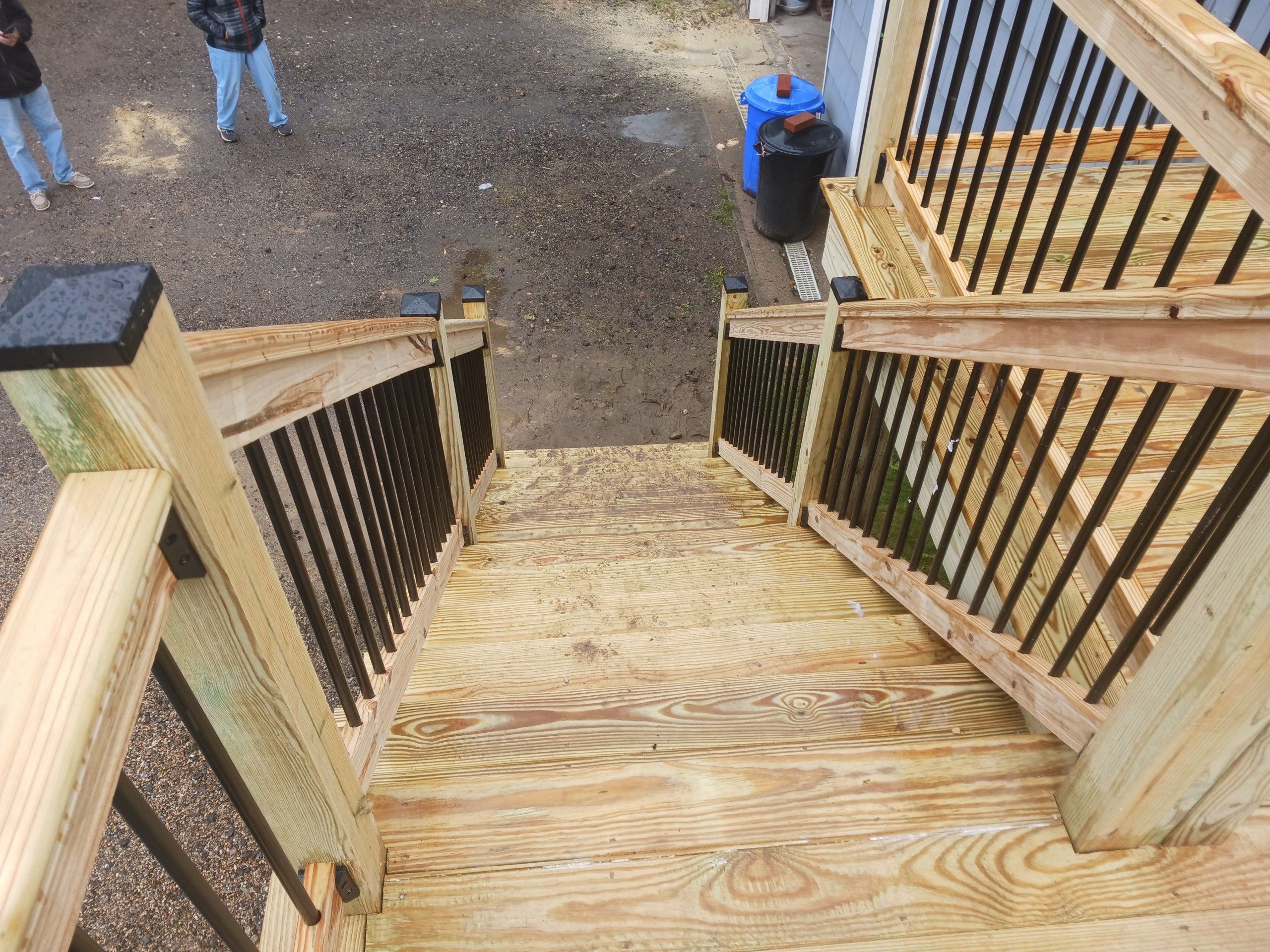 Moultonborough, NH – Pressure-Treated Deck Installation by Tall pine roofing