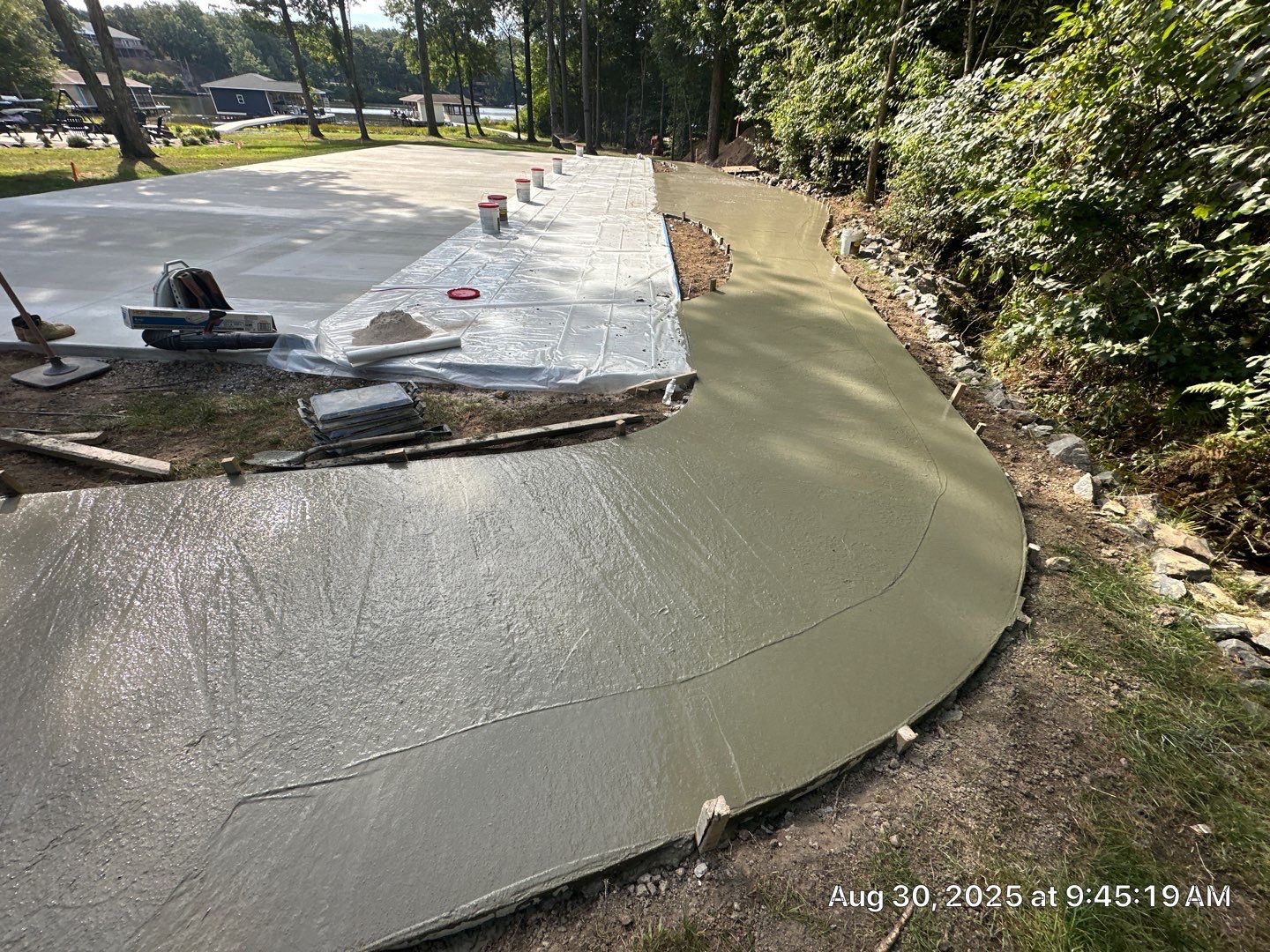 Pickle Ball Court in Mineral by City Light Construction LLC