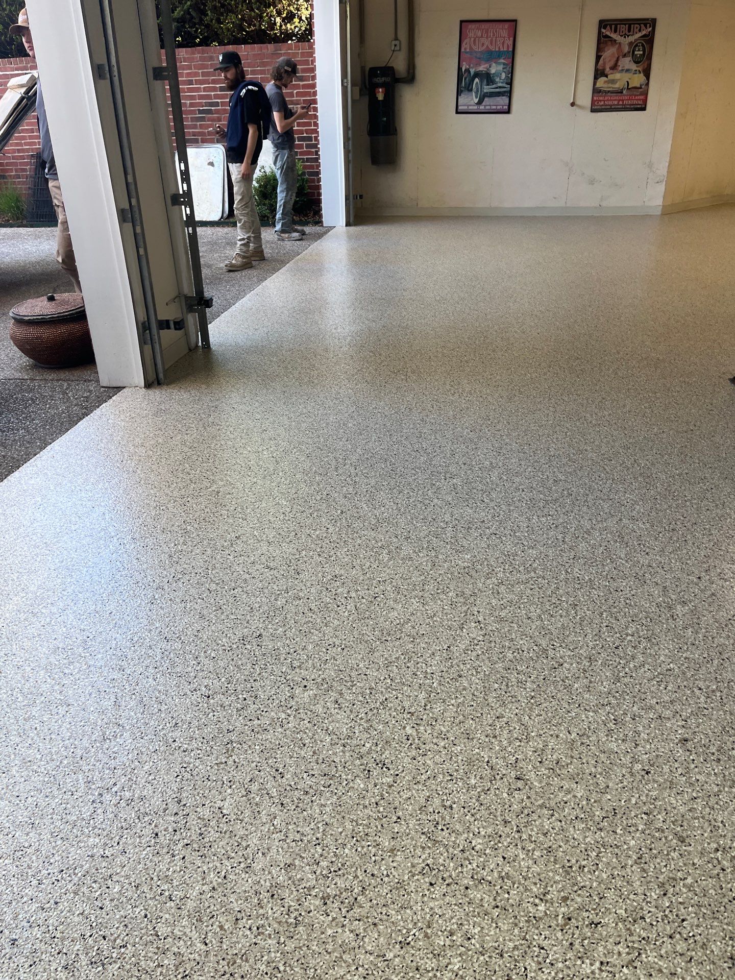 Garage Floor Coating using Shoreline by My Garage Floor Guys