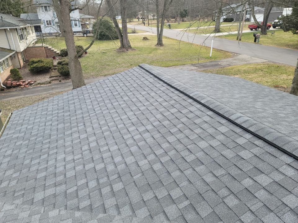 CT LANDMARK 30 LIFETIME METRIC PEWTER , DRIP EDGE BLACK  by Eagle Eye Roofing