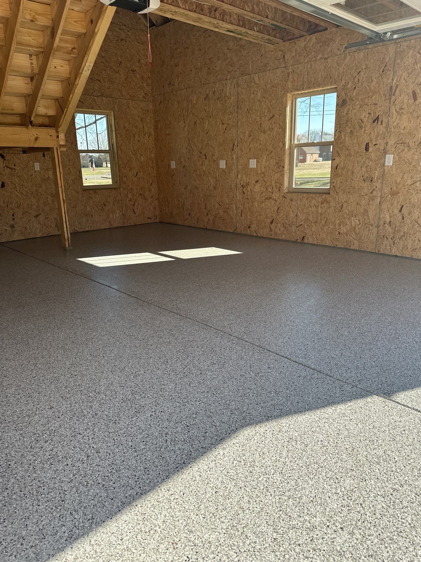 Garage Floor Coating using Coyote by My Garage Floor Guys
