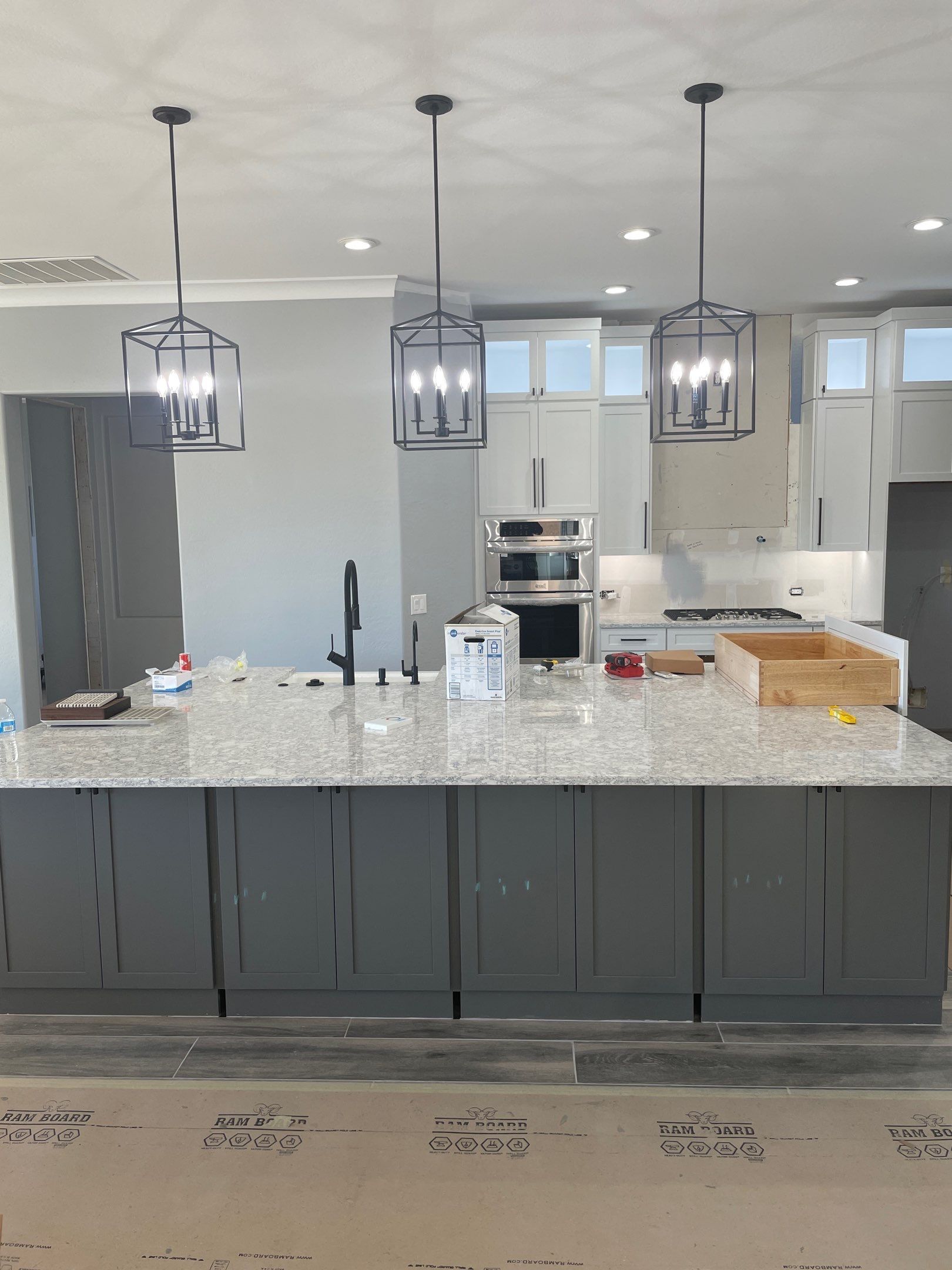 Home Remodel Using Multiple Materials  by Footprints Floors of Chandler 