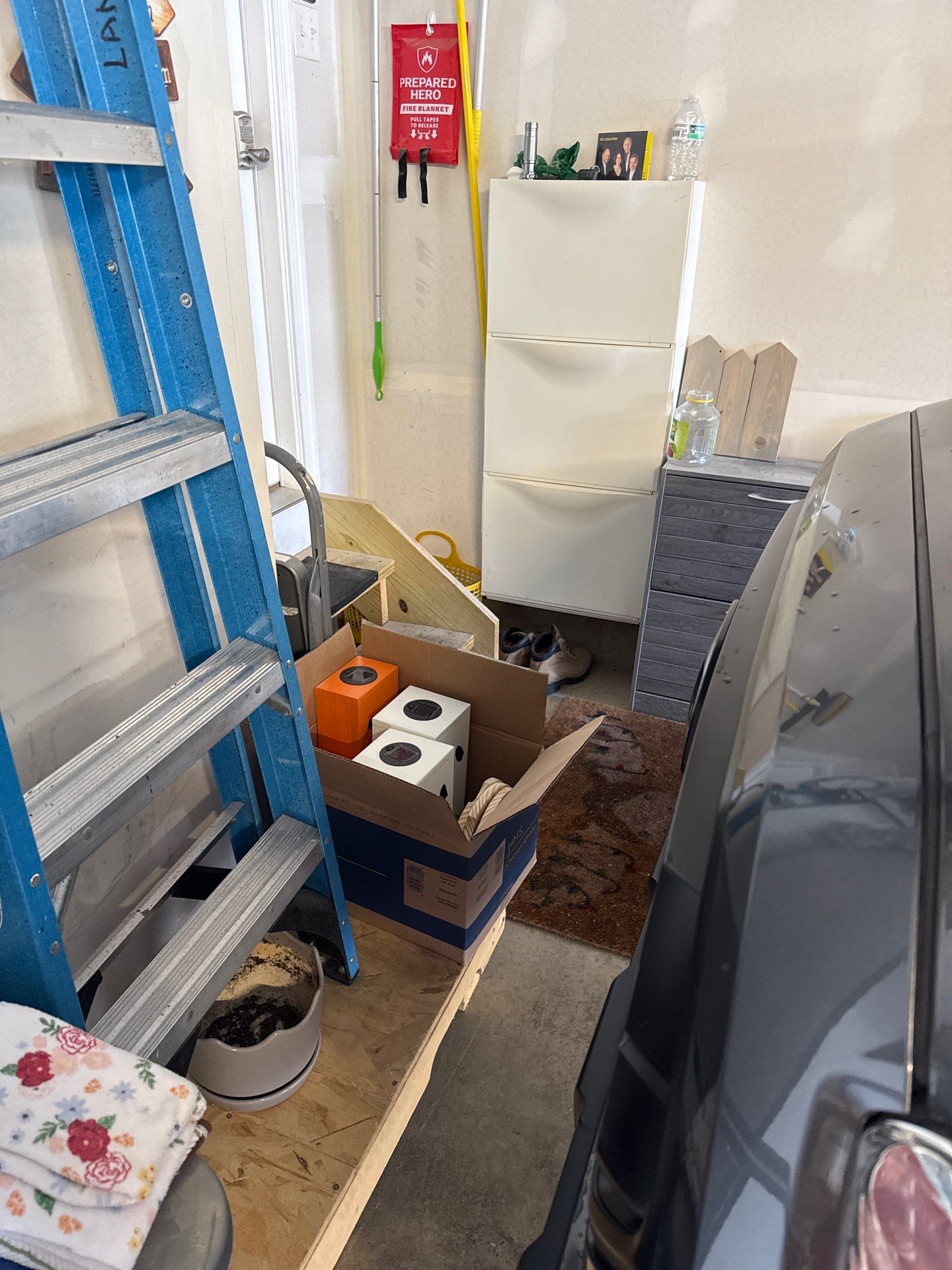 Porch + Garage Project in Oakdale by Floors in a Day, Inc