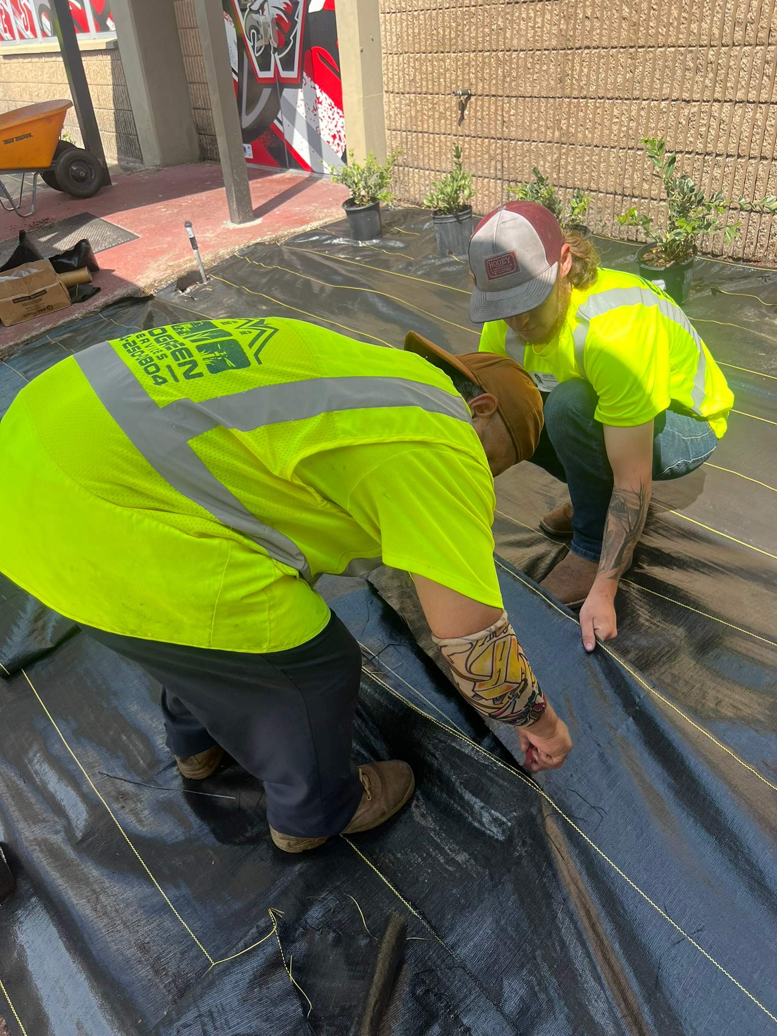 Landscape Install | Wilkinson JHS by ProGreen Services