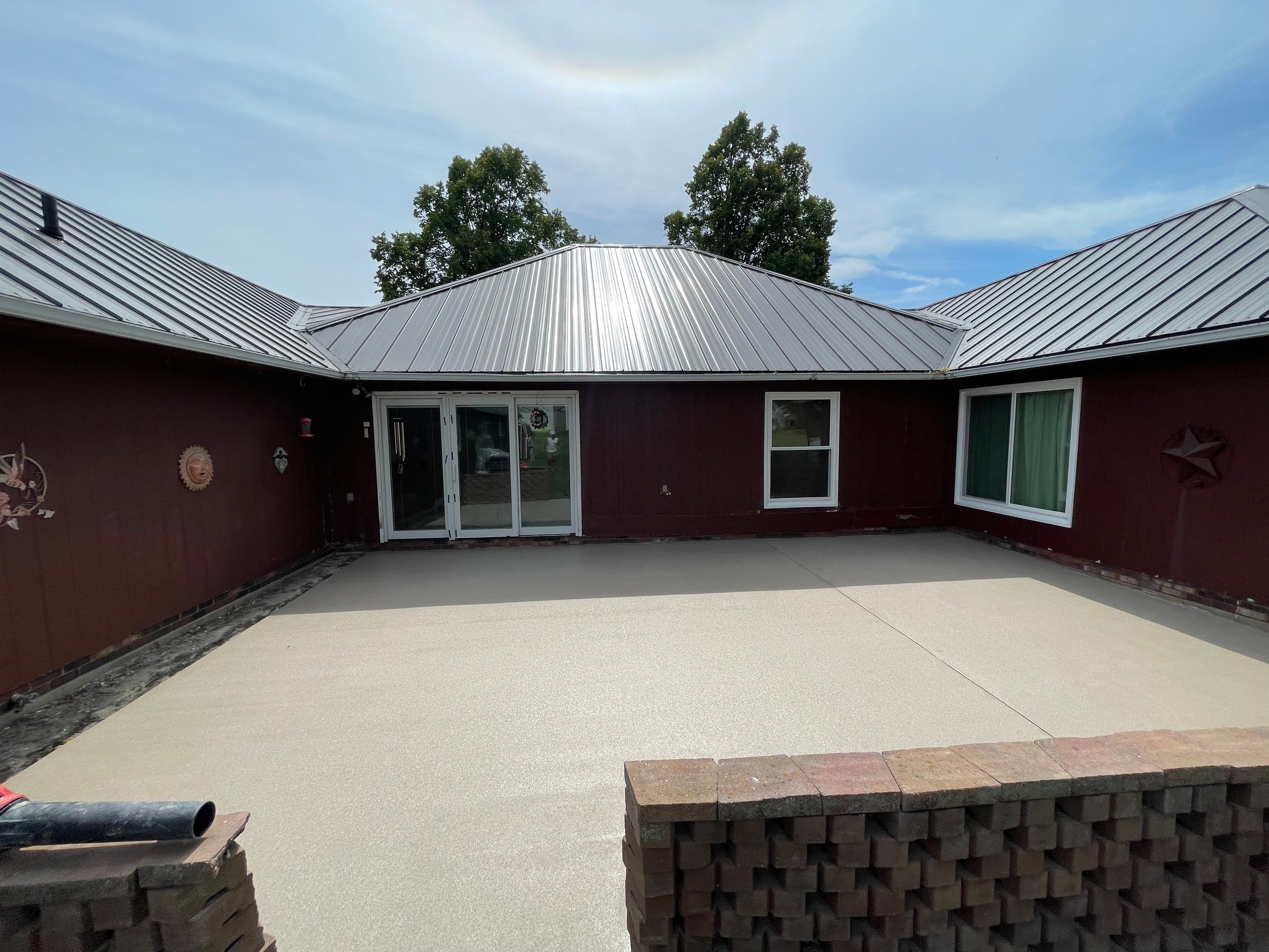 Concrete Patio Resurfacing and Protective Coating in Winfred, South Dakota by Select Painting, Coatings & Garage Cabinets