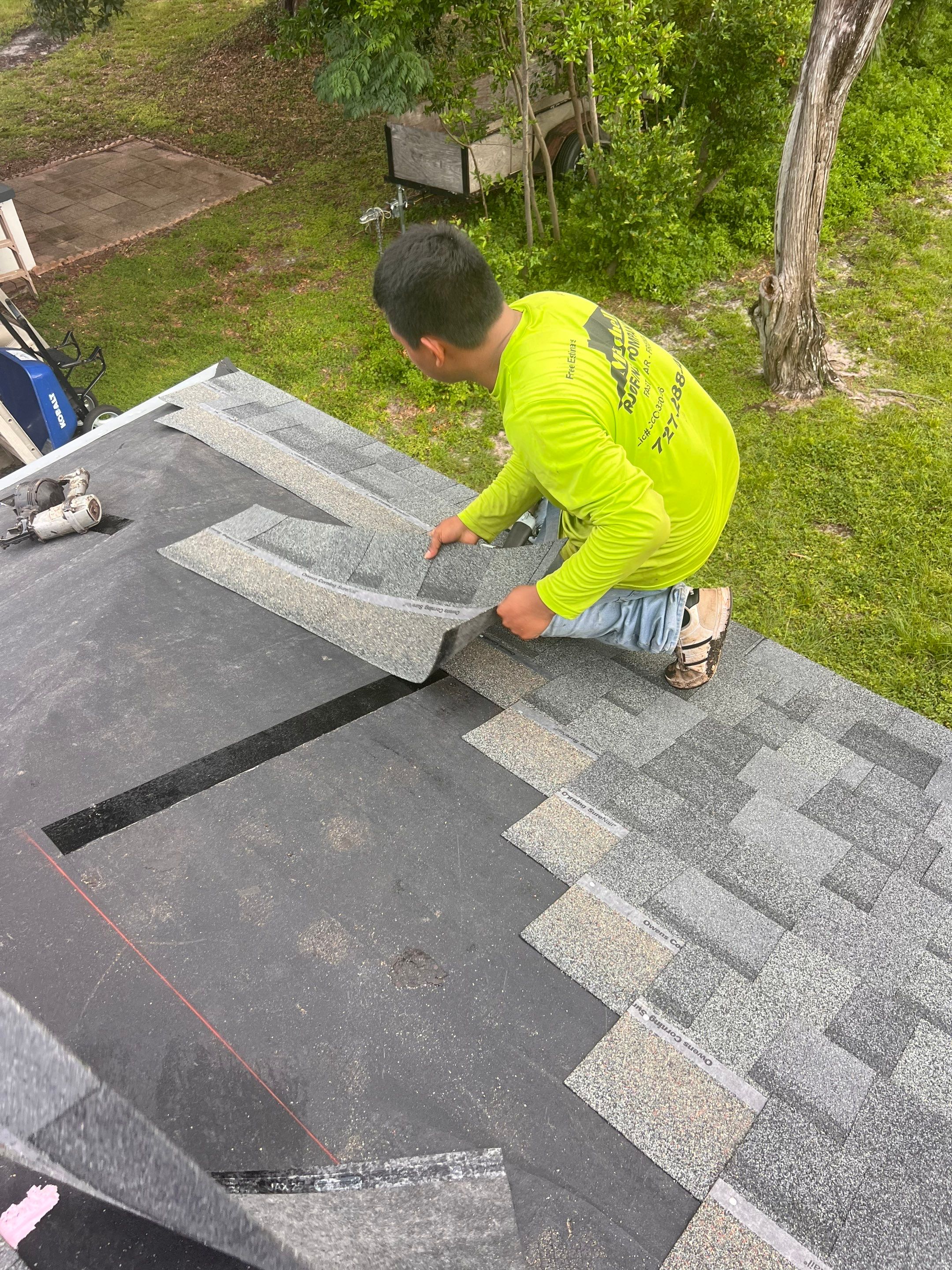 Project in Clearwater 33765 by Mitchell Roofing Company LLC 