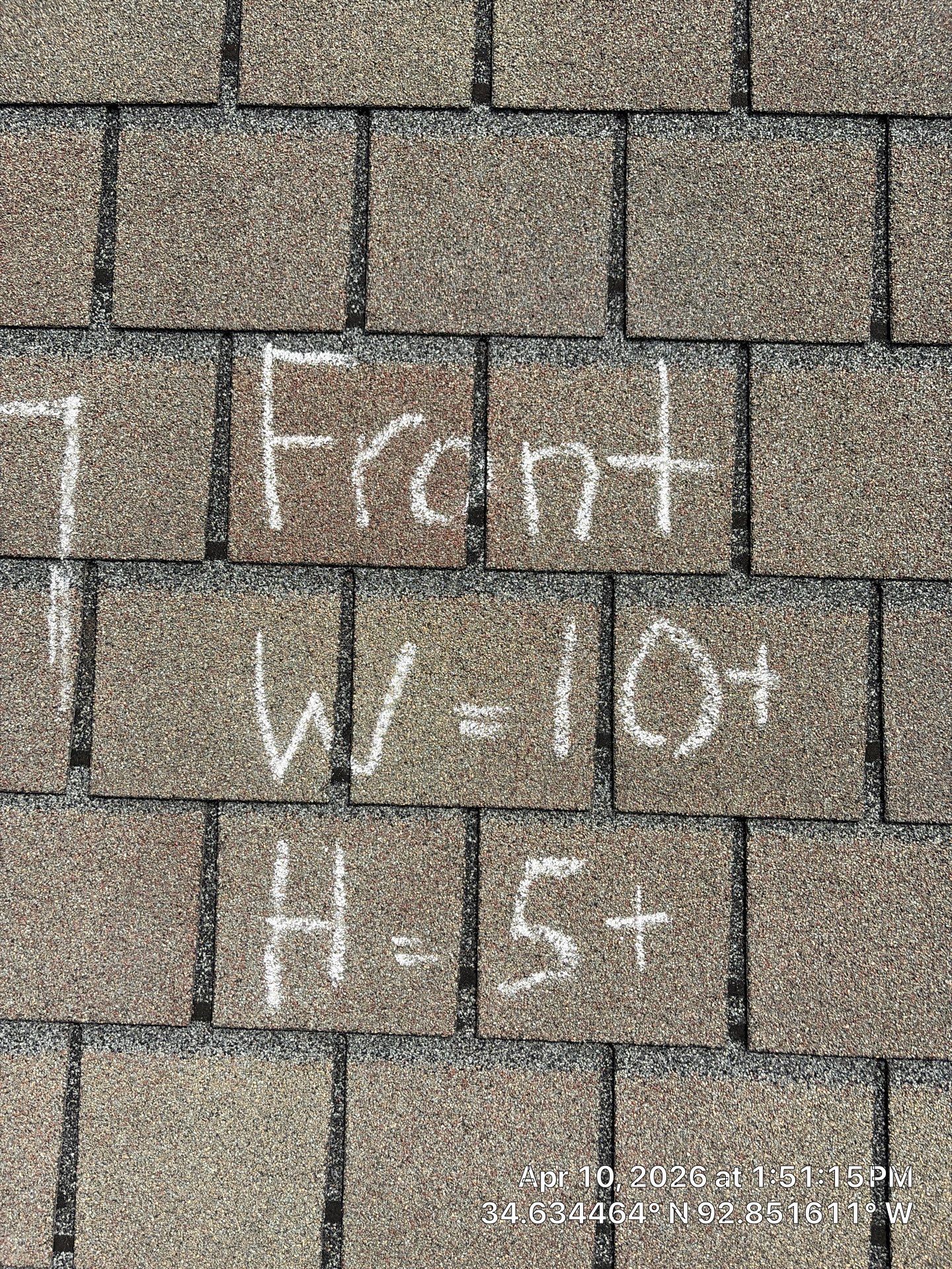 Shingle Roof Damage Assessment in Hot Springs Village by Temple Roofing and Exteriors