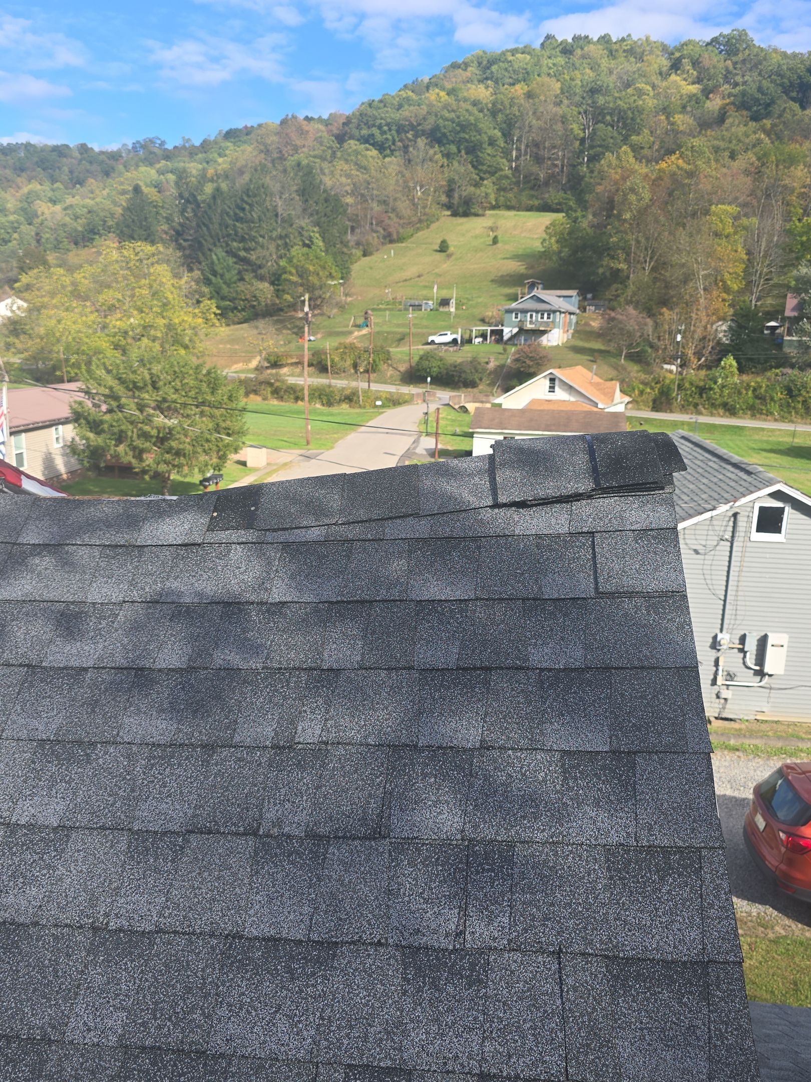 Residential Roofing Installation using GAF Timberline HDZ Oyster Grey by Rainstoppers Roofing