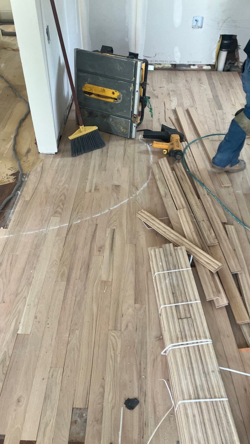 Hardwood Repair and Refinish  by Footprints Floors of Nashville