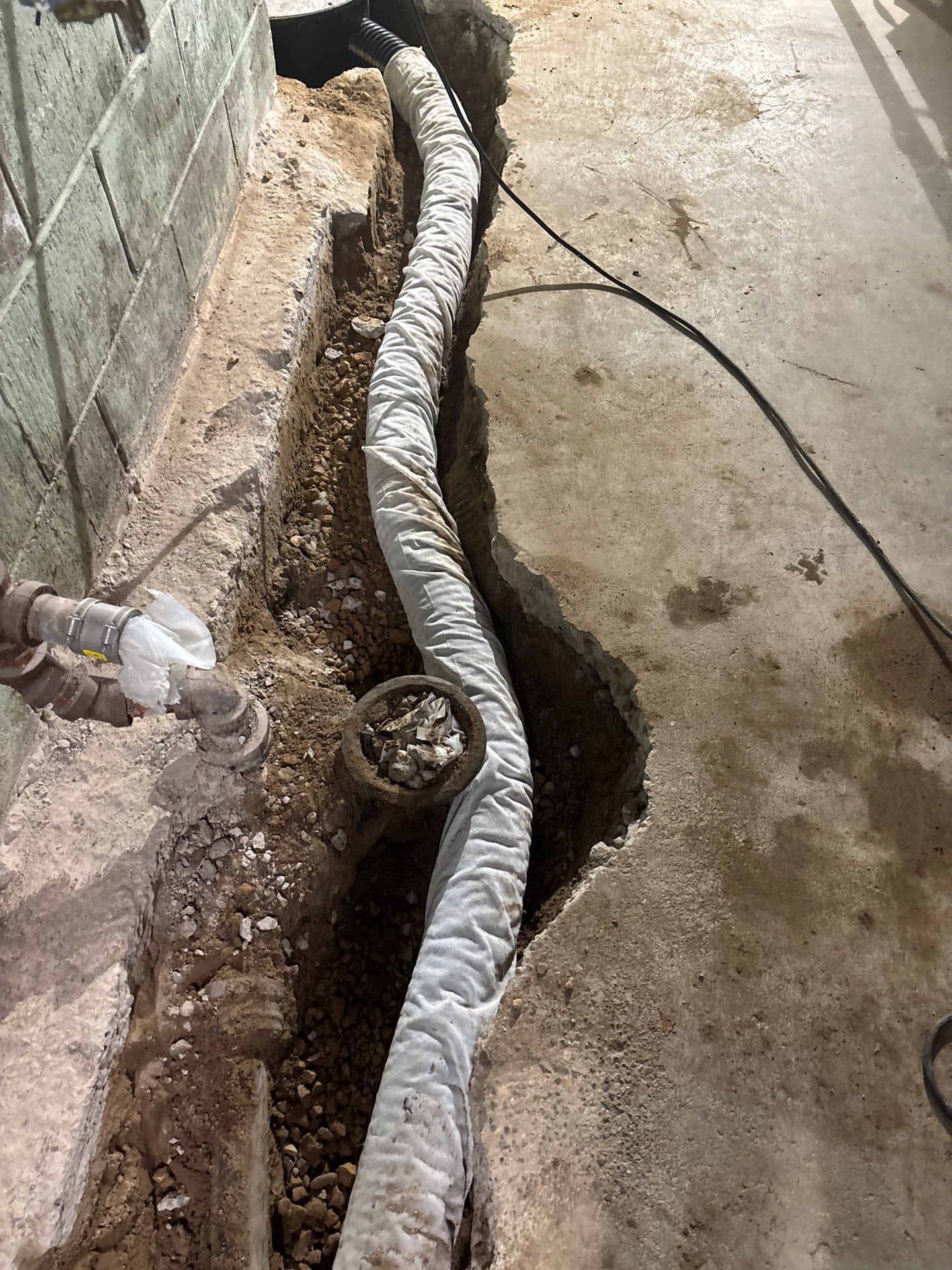 Helping Dan Get Going on His Remodel by Waterproofing Northeast