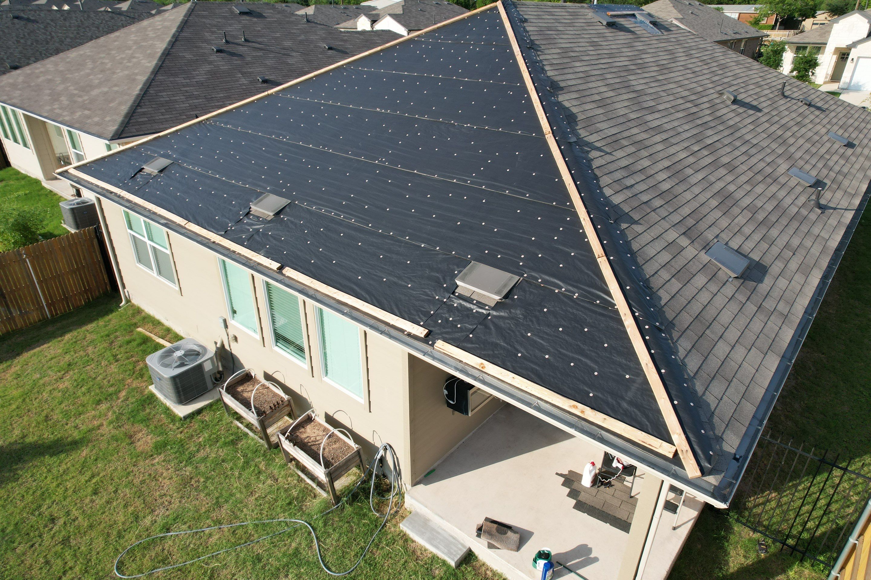 Comprehensive Storm Damage Restoration and Roof Replacement in Austin by Caliber Restoration LLC