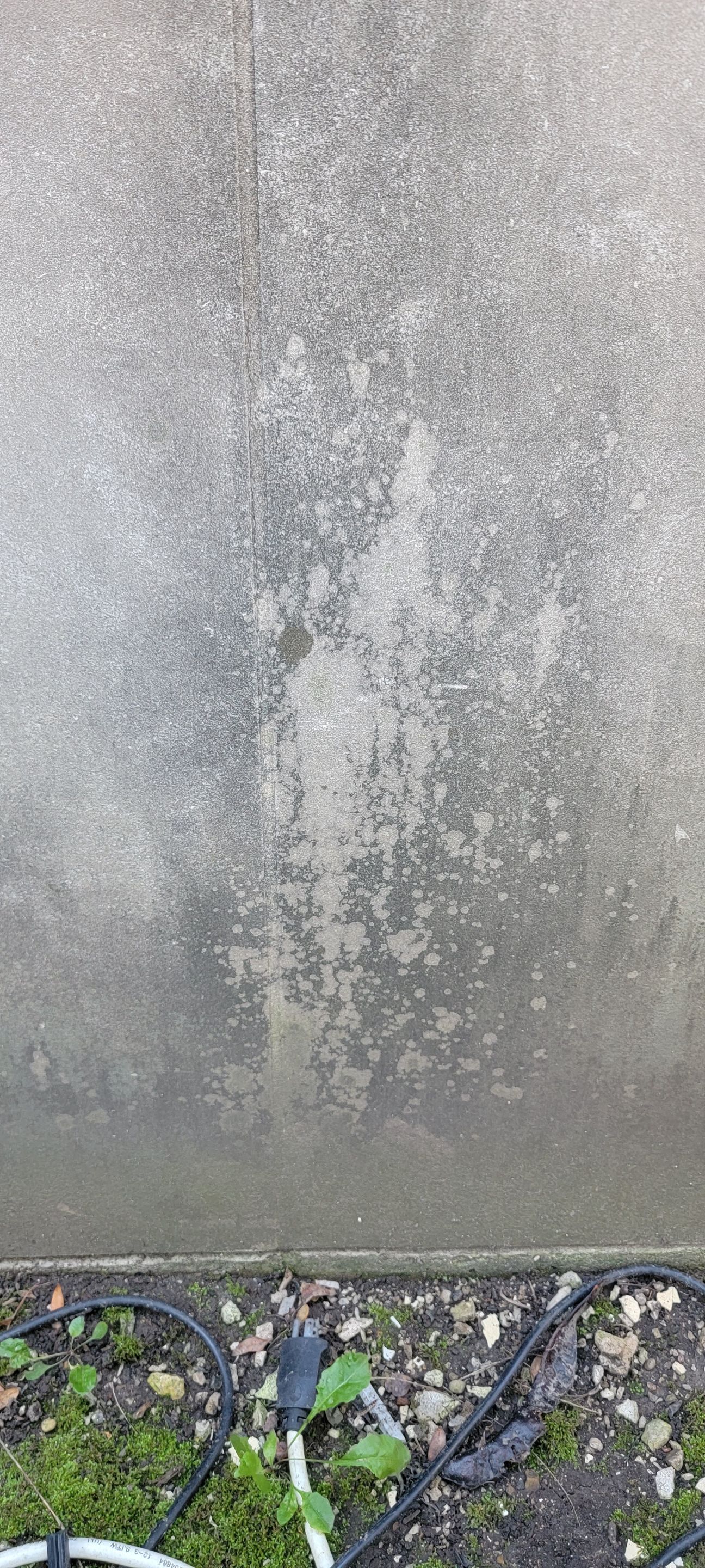 Courtyard pressure washing difficult access.  by Northern Power Washing LLC.