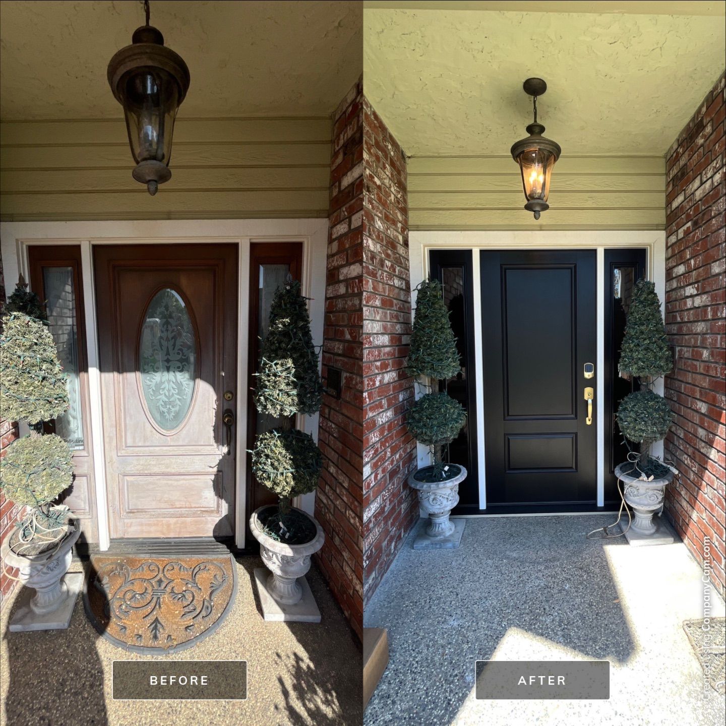 Therma Tru Entry Door in Onyx by HomeStory Doors
