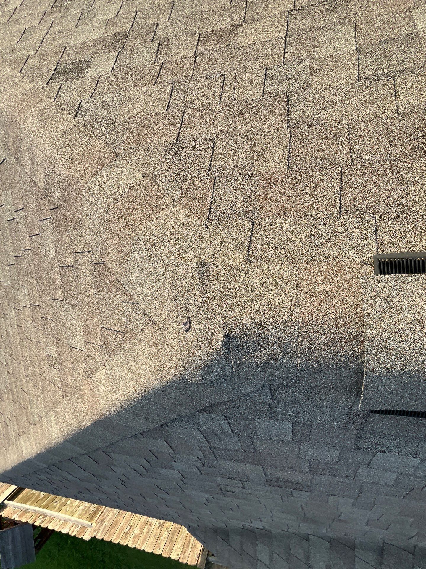 Hail Damage using Owen's Corning Duration (Lifetime) Shingles by Roof Repair Company