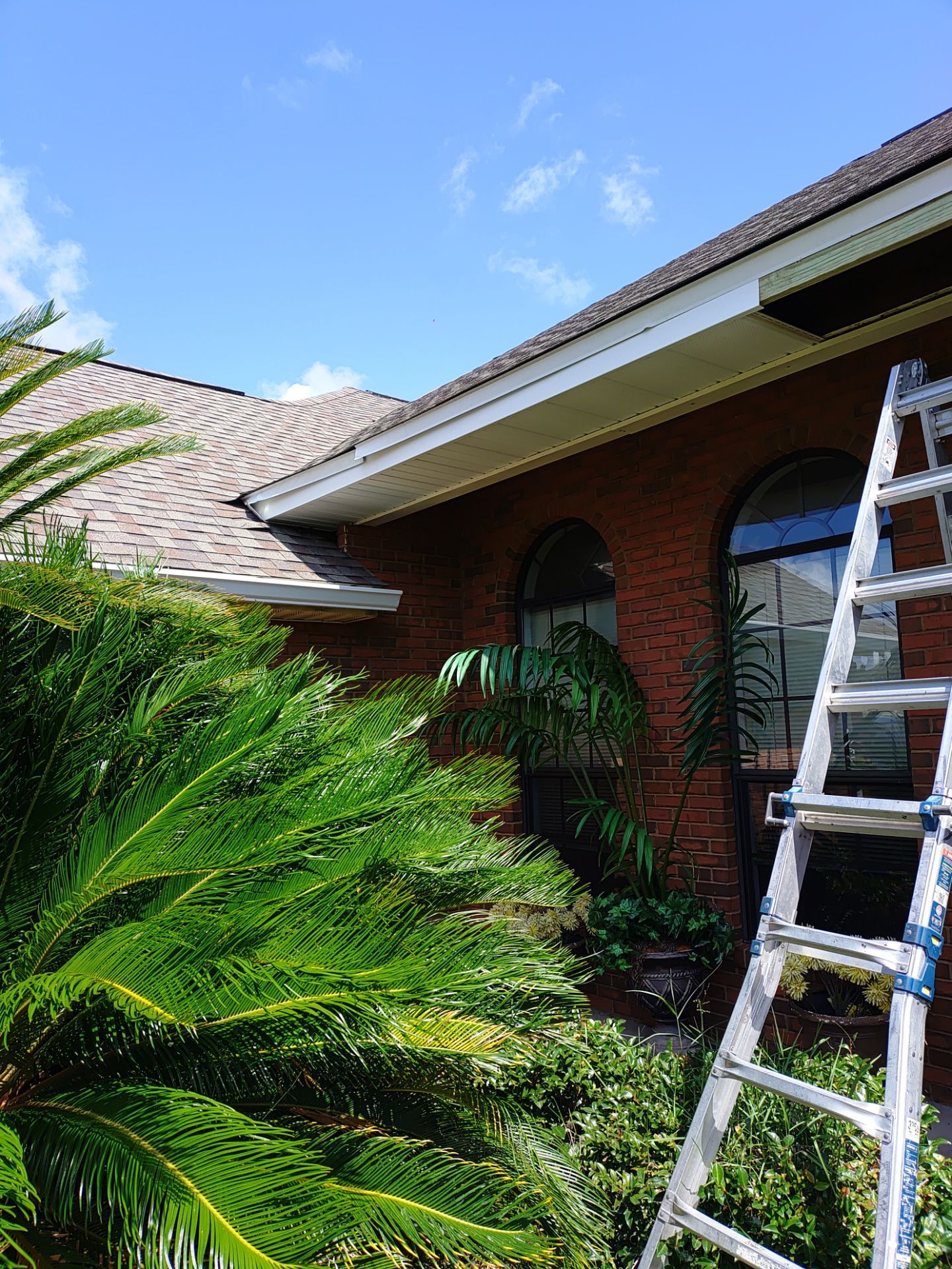 New Soffit, Fascia, and 6 -K Gutter Installation in Panama City FL by Gutter Professors