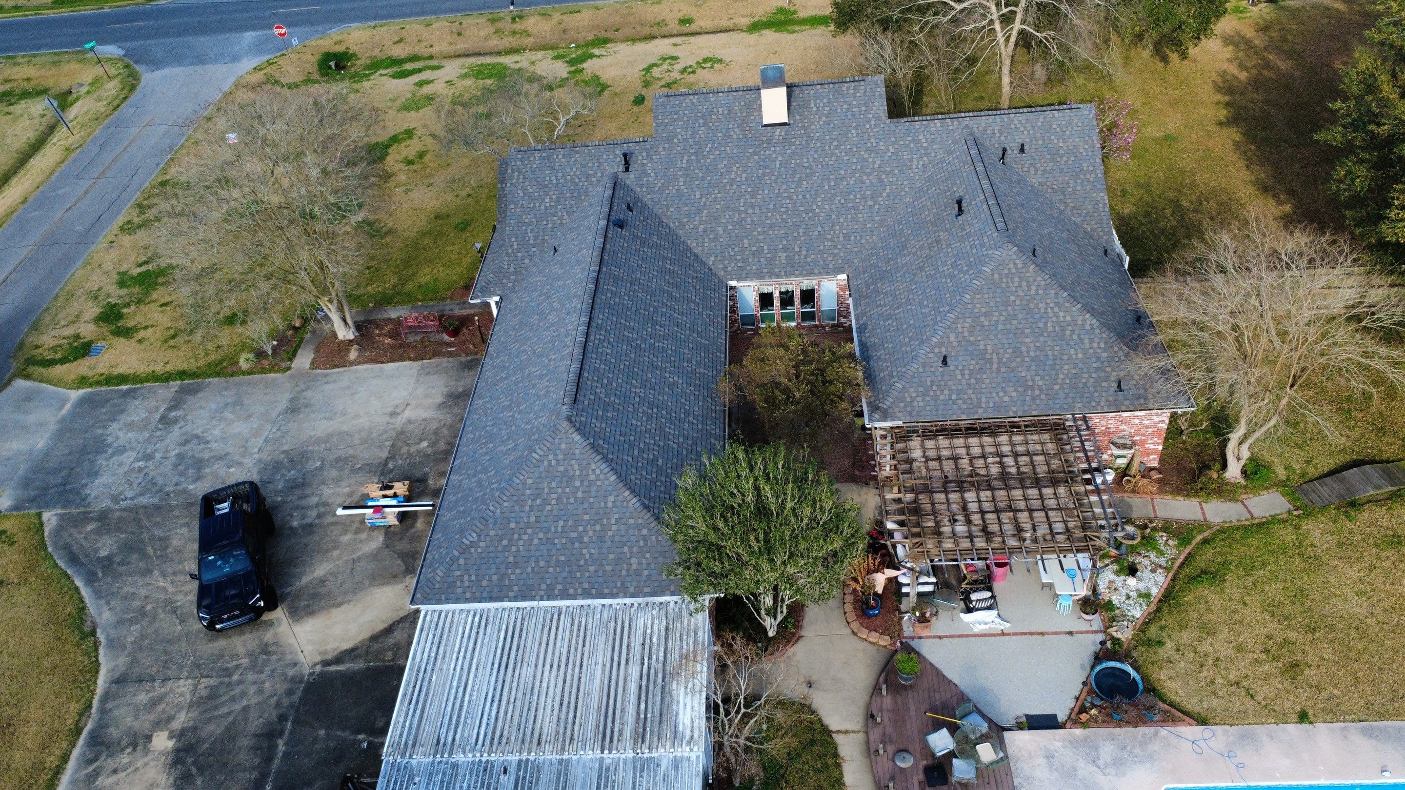 Residential Roofing Installation using Certainteed Landmark Driftwood by Top Team Roofing & Construction