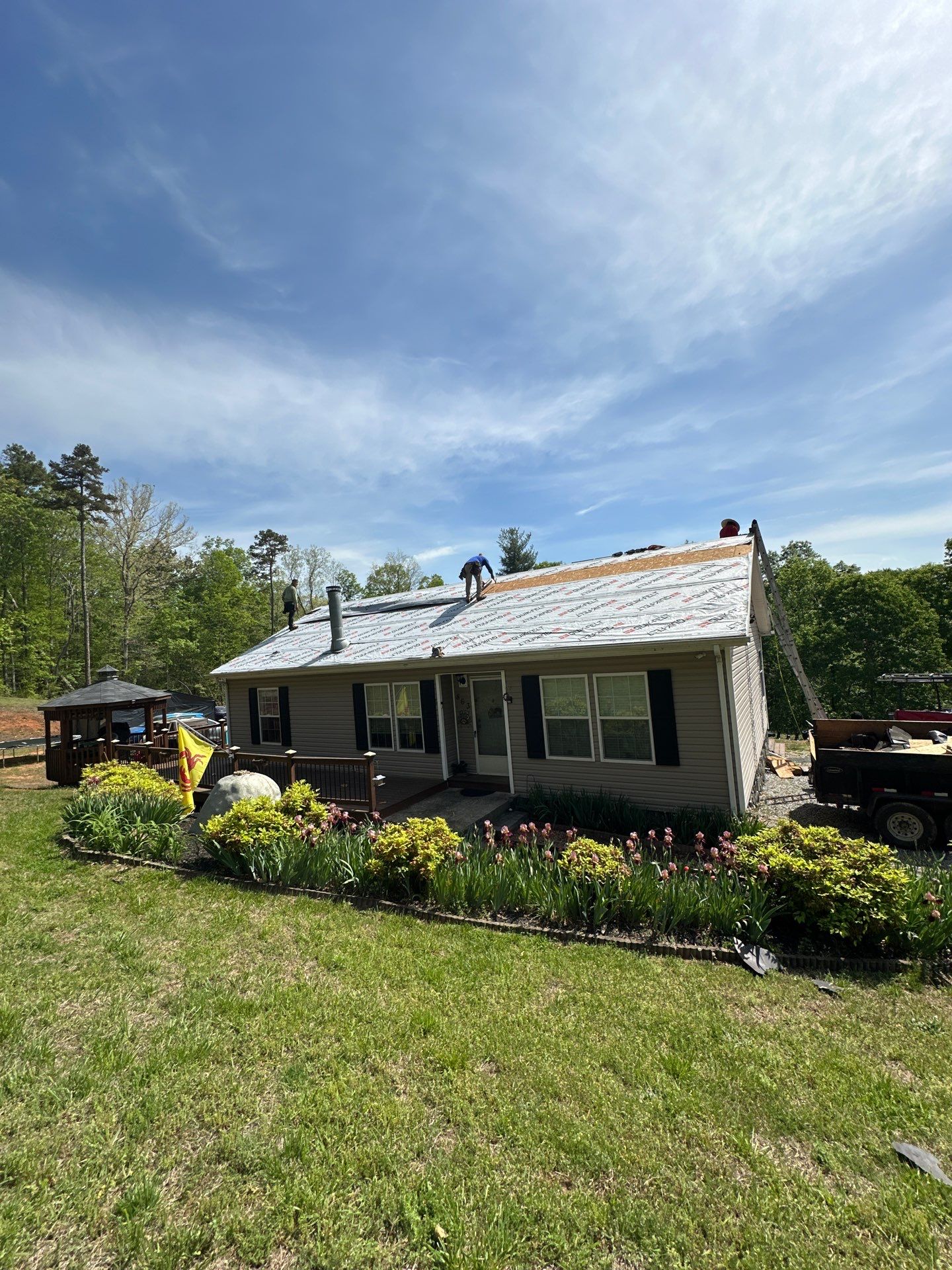 New Roof - GAF Timberline HDZ in Nantucket Morning by Peak 2 Peak Services LLC