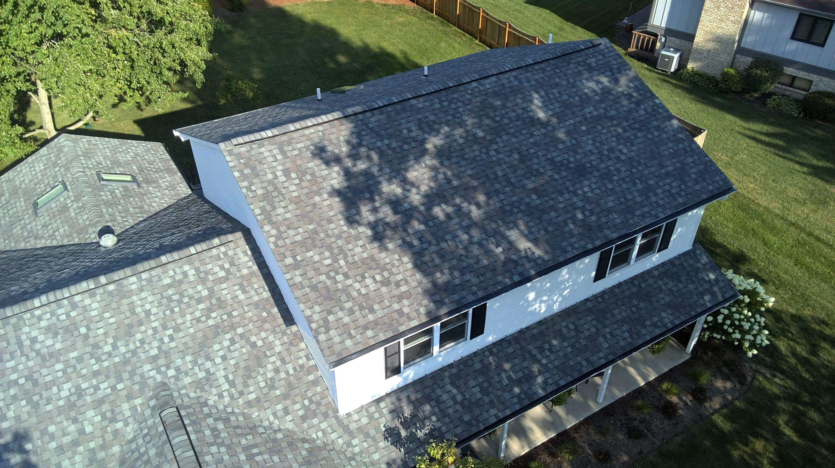 Full Architectural Shingle Roof Replacement for Dayton Home with Skylights by Level Up Roofing and Restoration Services LLC