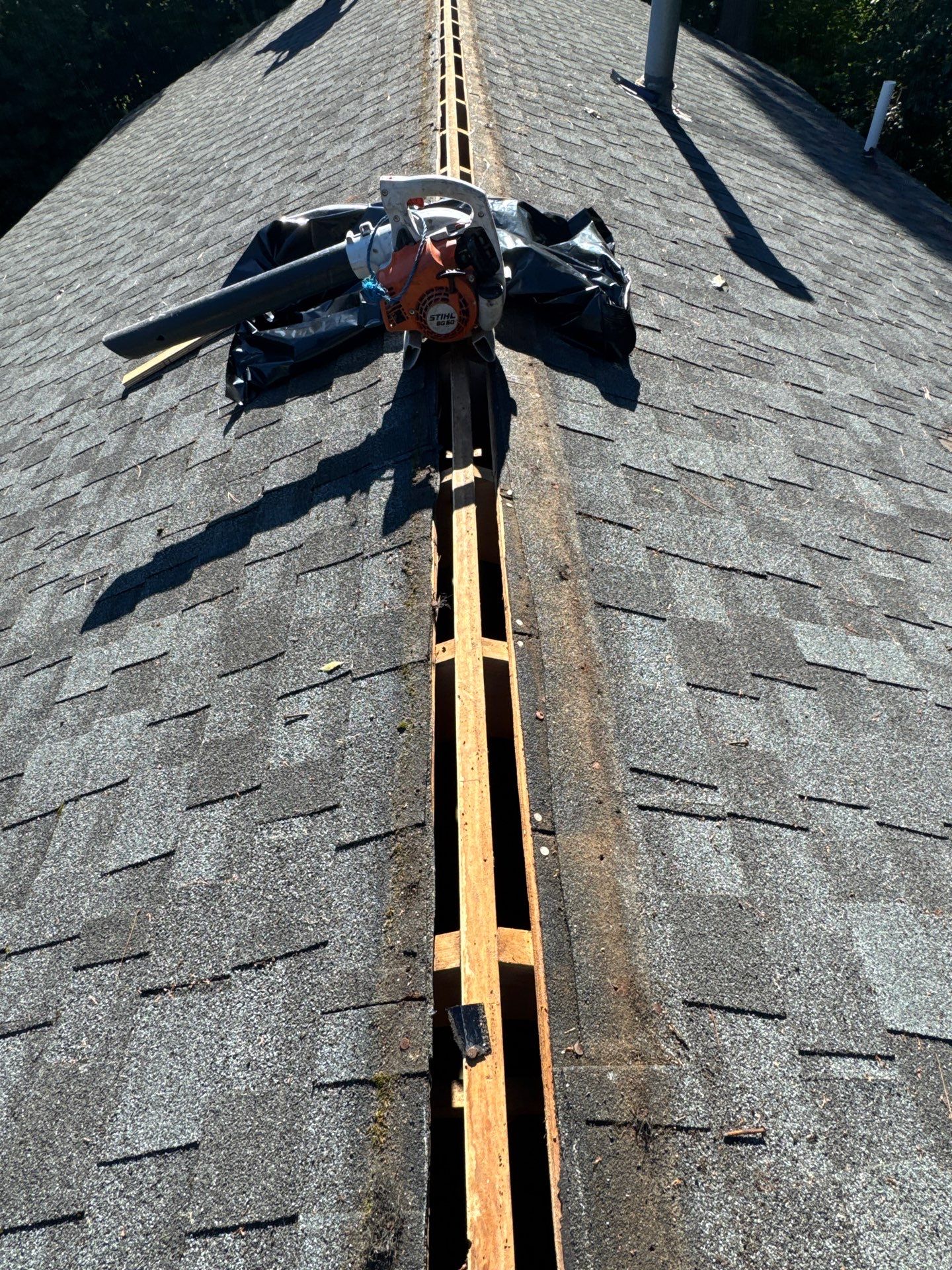 Tewksbury Attic Ventilation Upgrade with Chimney & Pipe Boot Reflashing by Mighty Dog Roofing of Greater Middlesex County