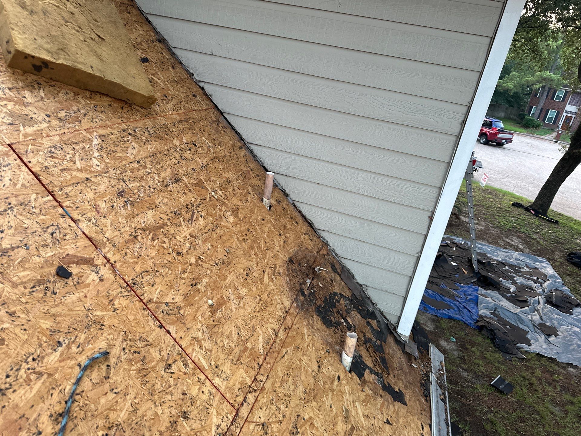 Project in Houston by Motion Roofing