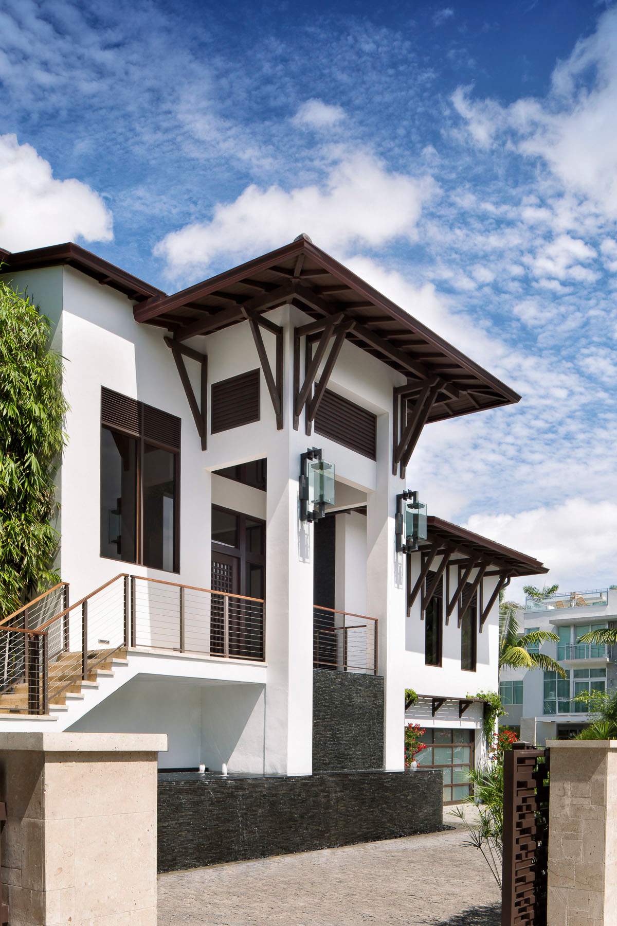 Custom Outdoor Lighting and Exterior Fixture Installation for Modern Homes by Solara Custom Living