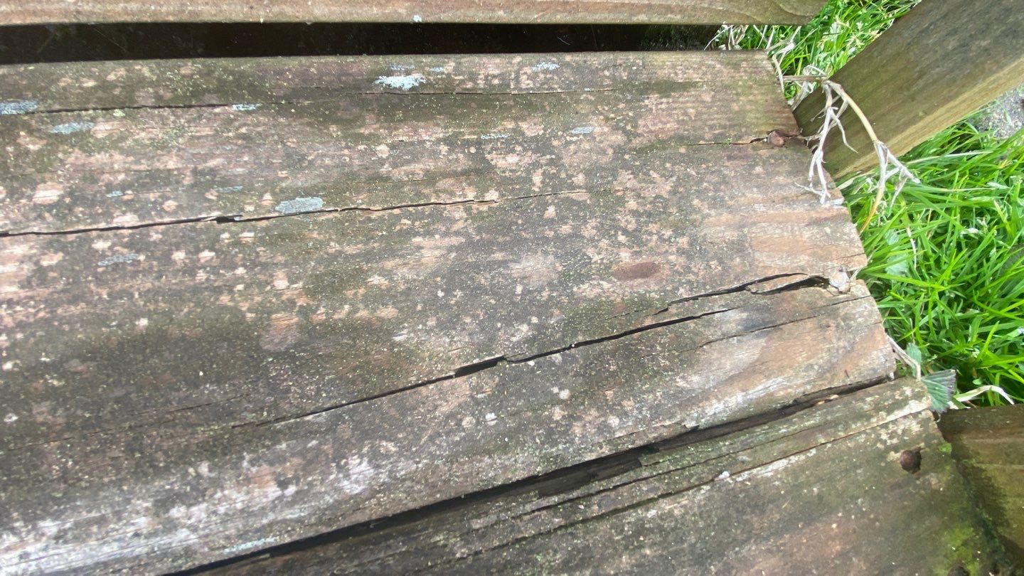 Weathered Deck using Wood Sealant by DuraSeal