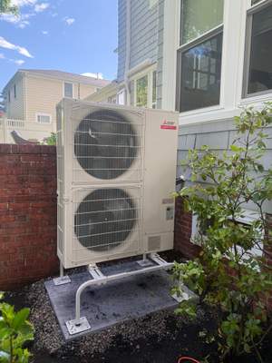Mitsubishi Electric Multi-Zone HVAC Installation — Marblehead, MA