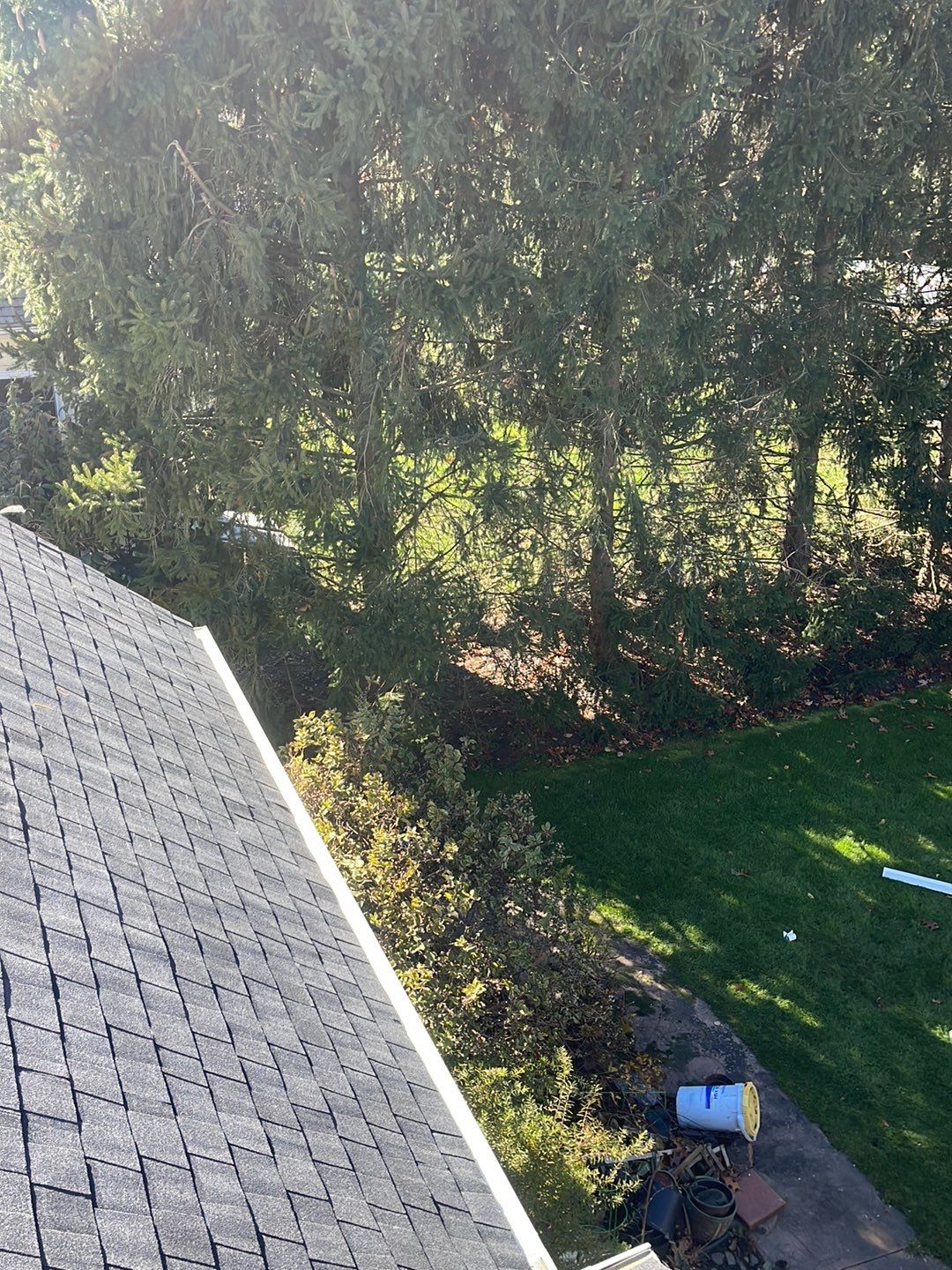 Residential Roofing Installation using Certainteed Landmark Moire Black by A Plus Exterior