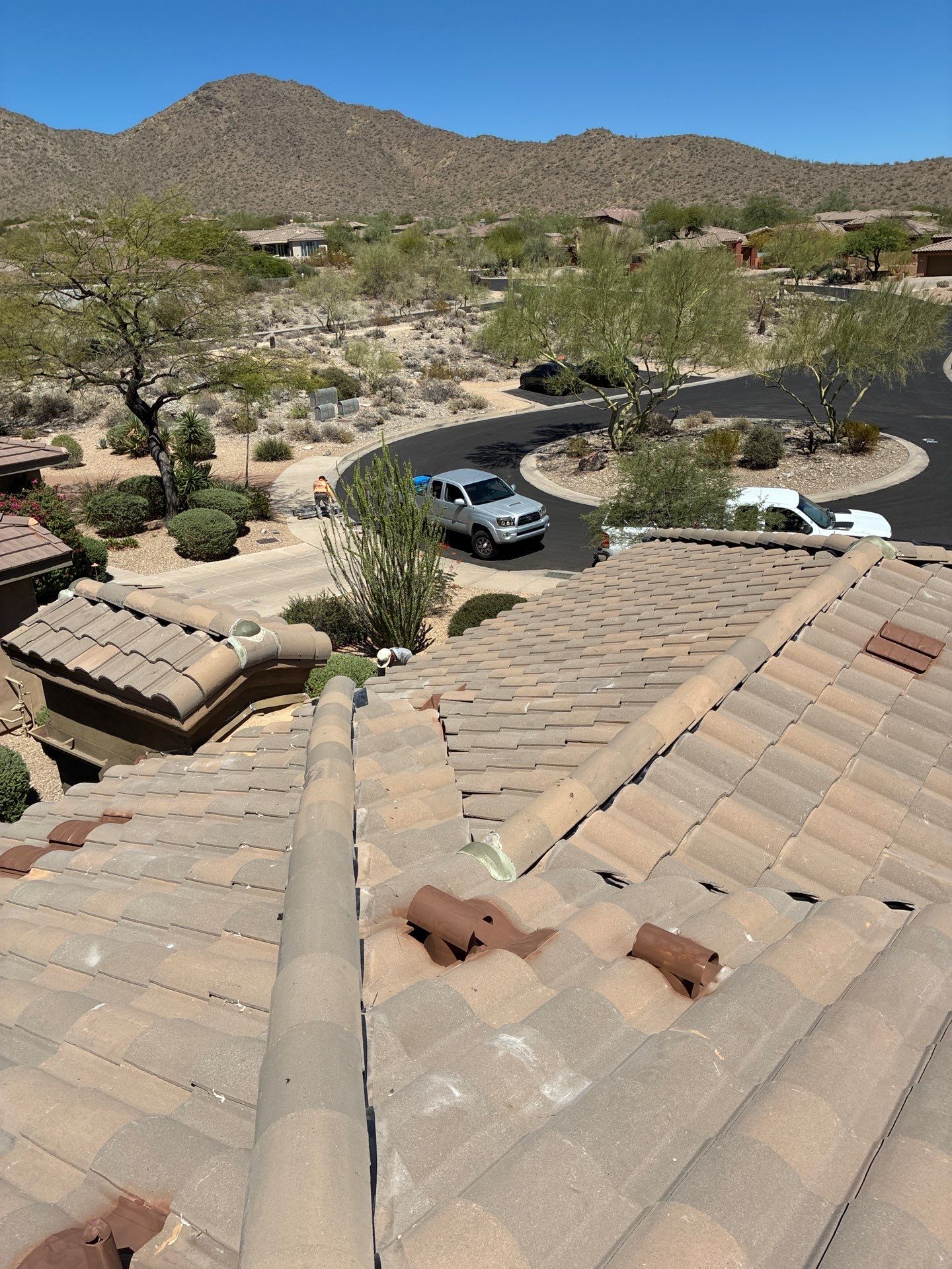 Tile Reset in Northern Scottsdale by Weather-Tite Roofing