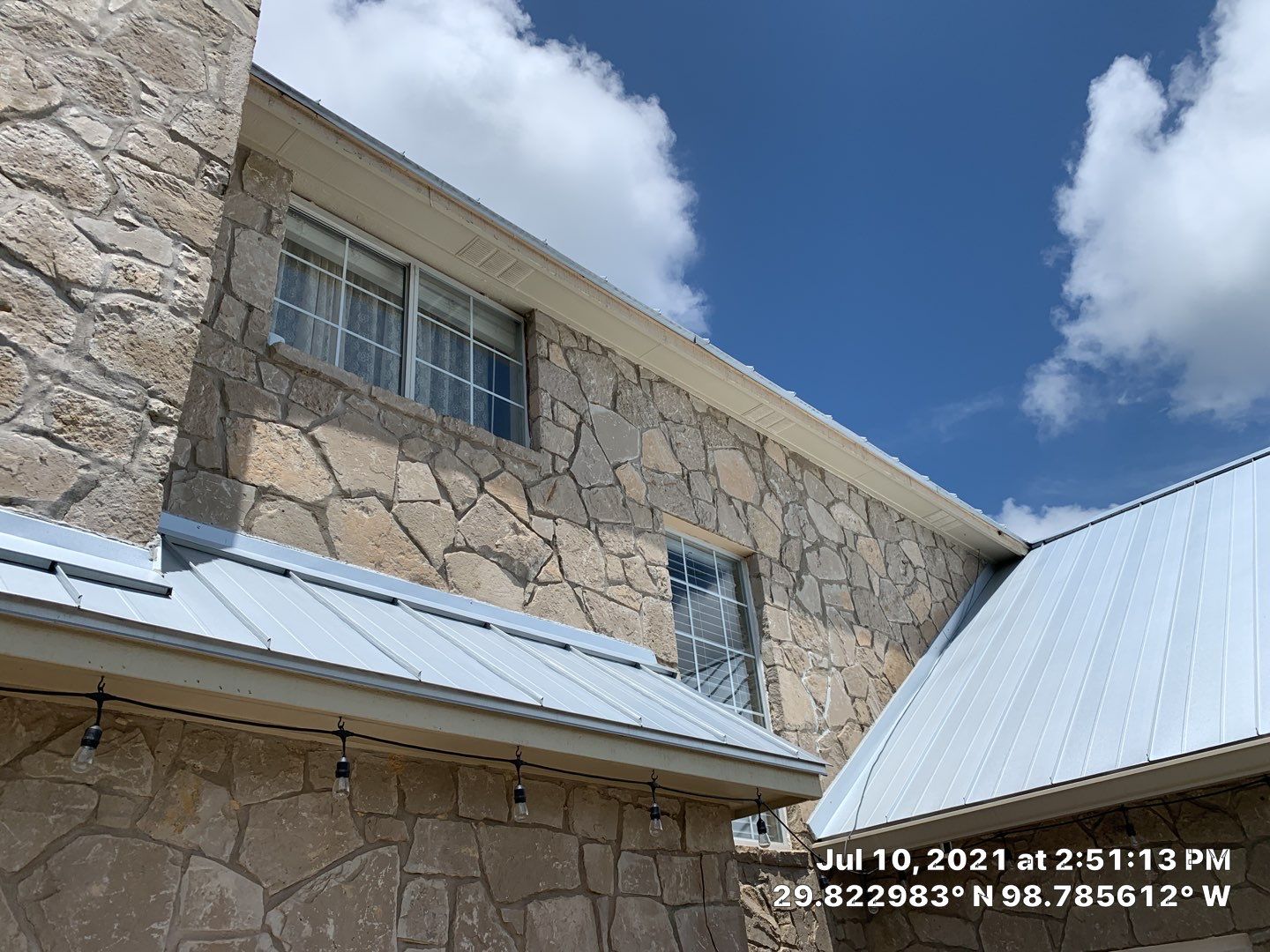 Residential Metal Roof Installation using McElroy Metal by Premier Roofing and Contracting