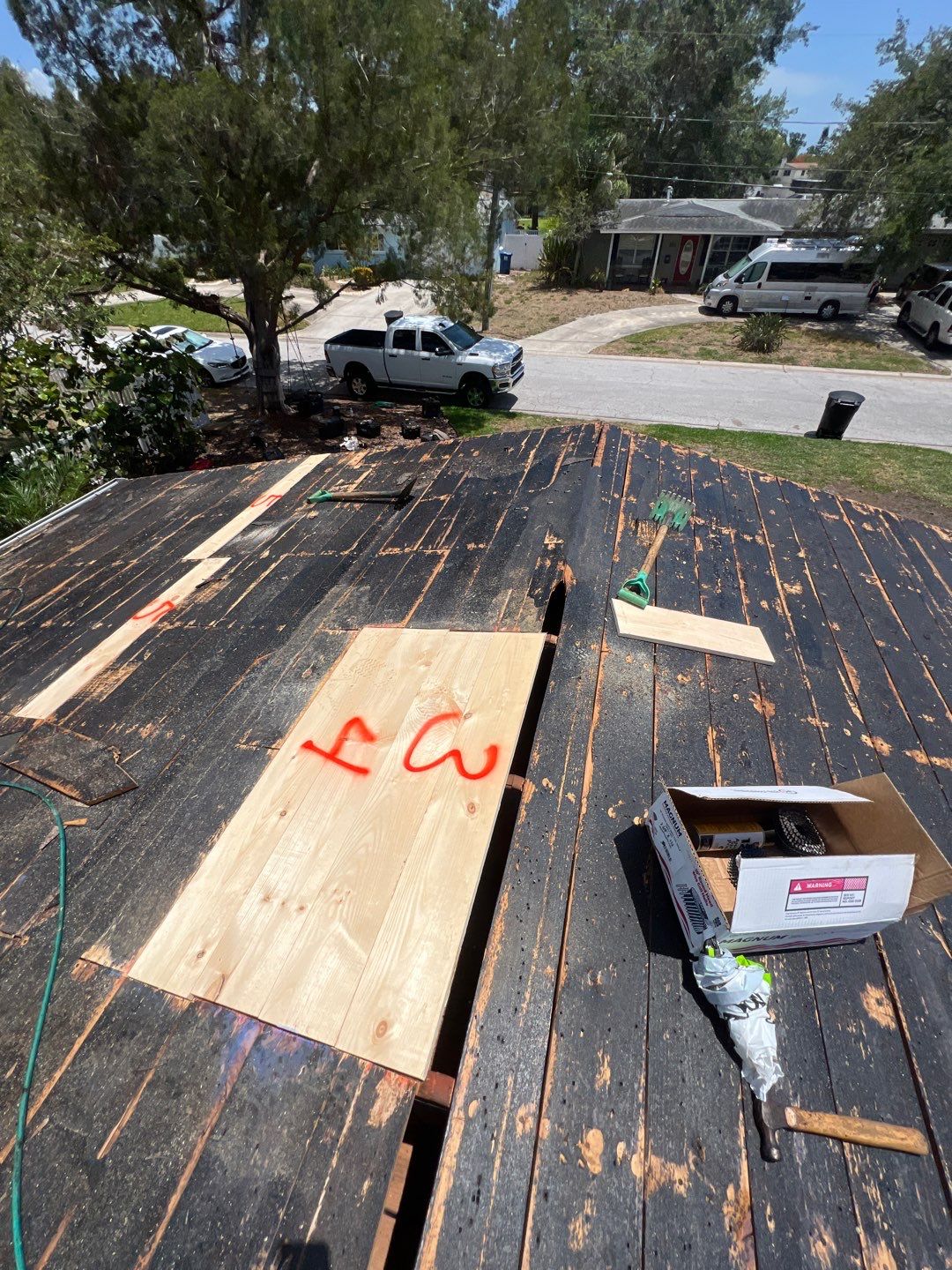 Project in St. Petersburg 33702 by Mitchell Roofing Company LLC 