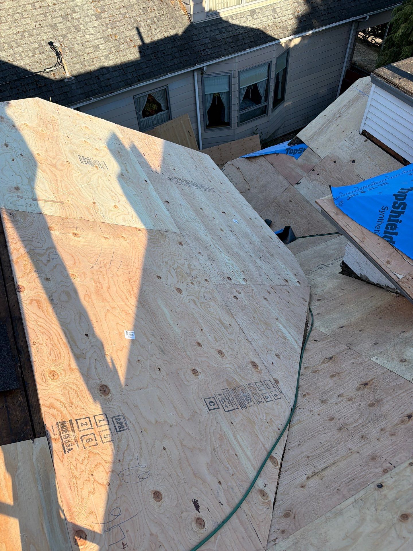 Residential Roofing Installation using GAF HDZ Shingles by Roofing Formula LLC