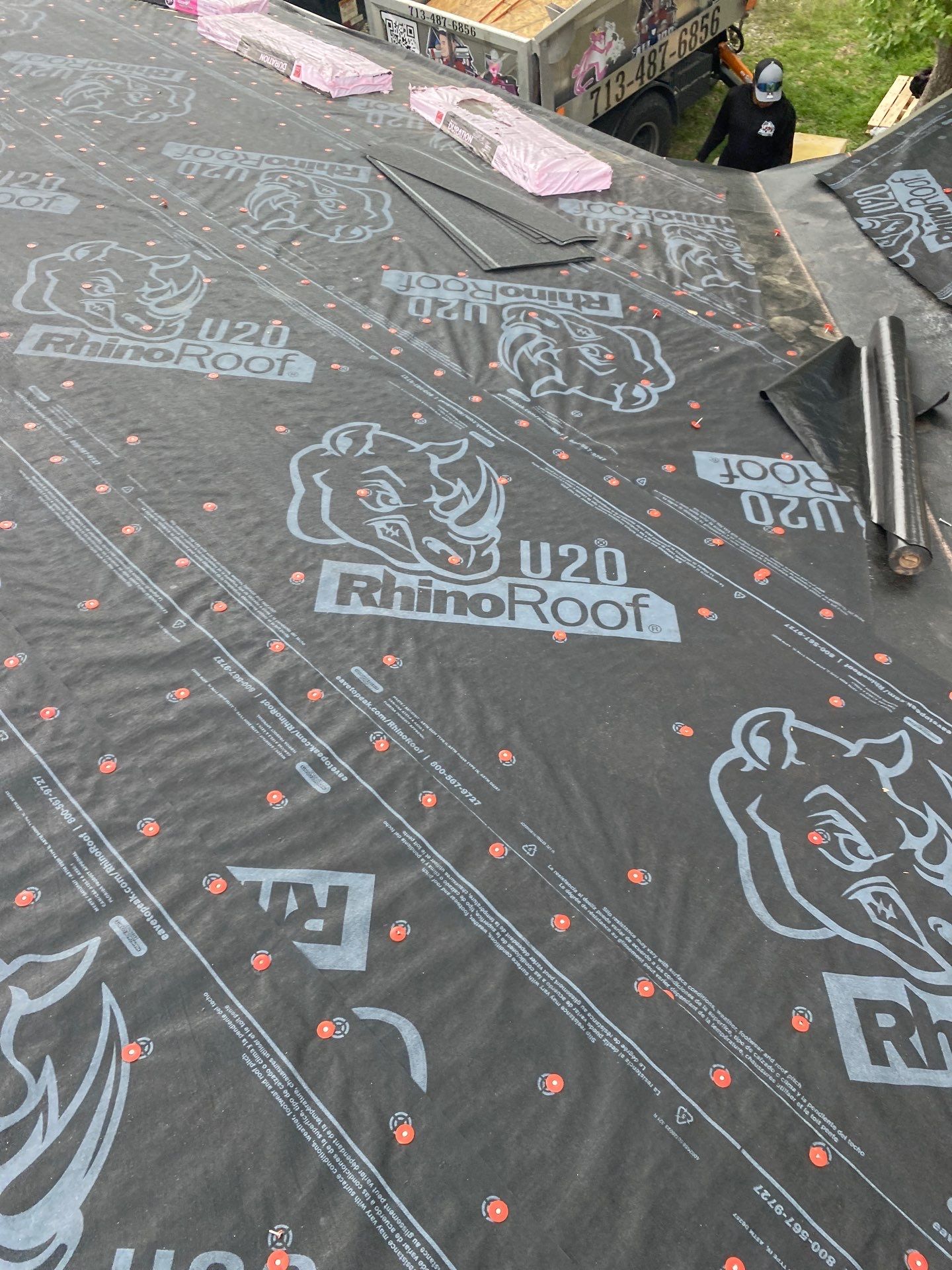 Residential Roofing Installation using Owen's Corning Duration (Lifetime) Shingles by Roof Repair Company